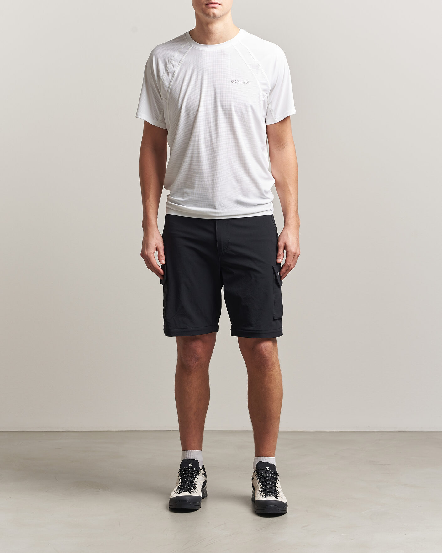Herre | T-Shirts | Columbia | Stealth Spring T-Shirt White