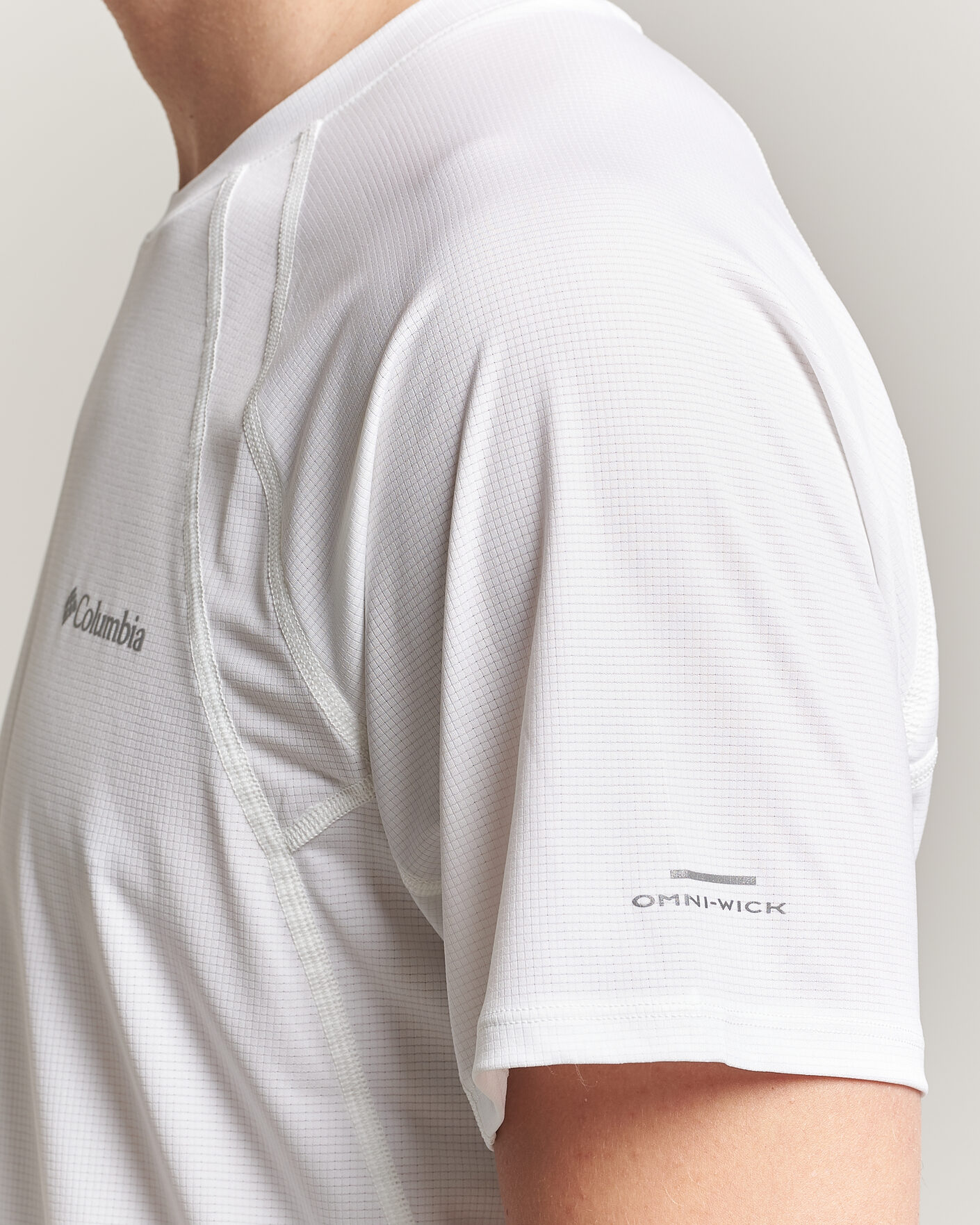 Herre | T-Shirts | Columbia | Stealth Spring T-Shirt White