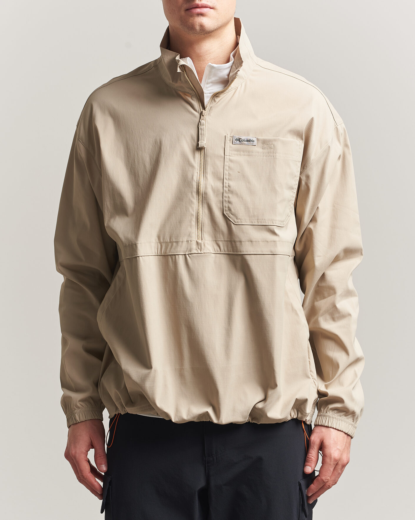Herre | Jakker | Columbia | Landroamer Half-Zip Overshirt Ancient Fossil