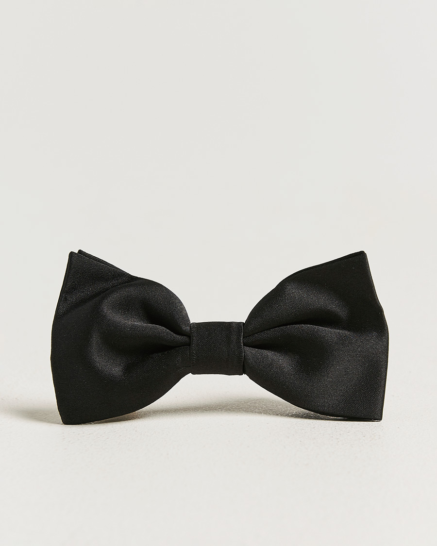 Herre | Sløyfer | Canali | Silk Bow Tie Black
