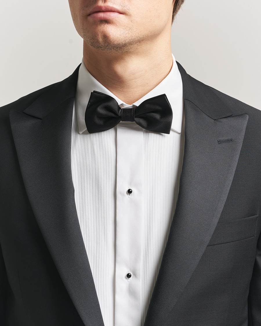 Herre | Sløyfer | Canali | Silk Bow Tie Black