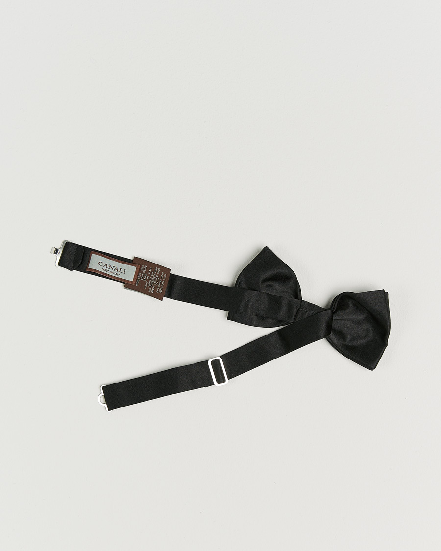 Herre | Sløyfer | Canali | Silk Bow Tie Black