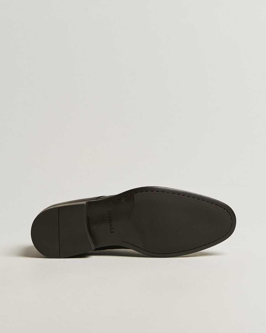 Herre | Derbys | Canali | Rubber Sole Derby Brown Calf