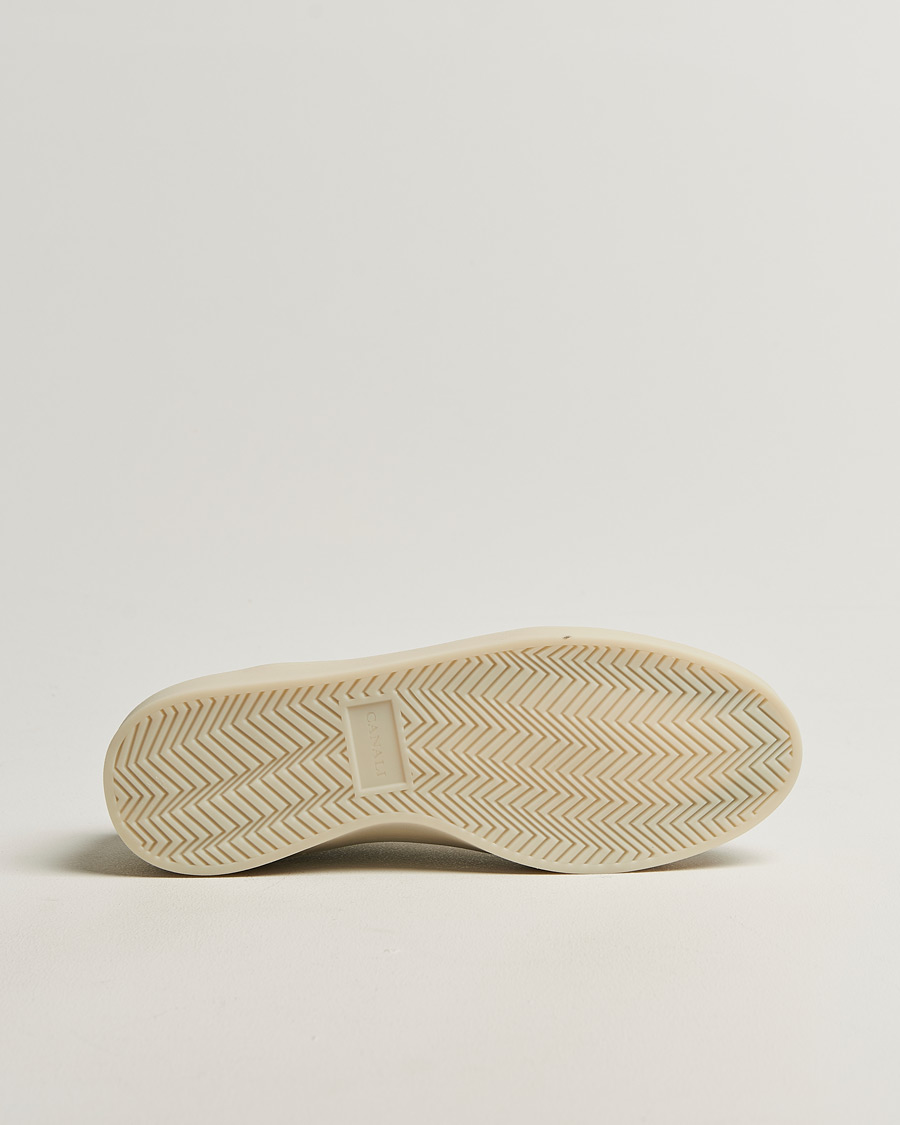 Herre | Sneakers | Canali | Plain Sneaker White
