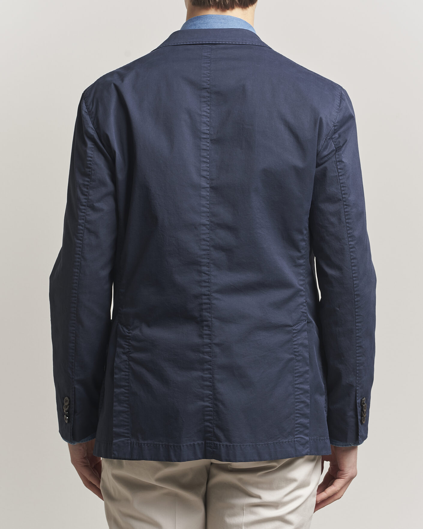Herre | Dressjakker | Boglioli | K Jacket Supima Cotton Blazer Navy