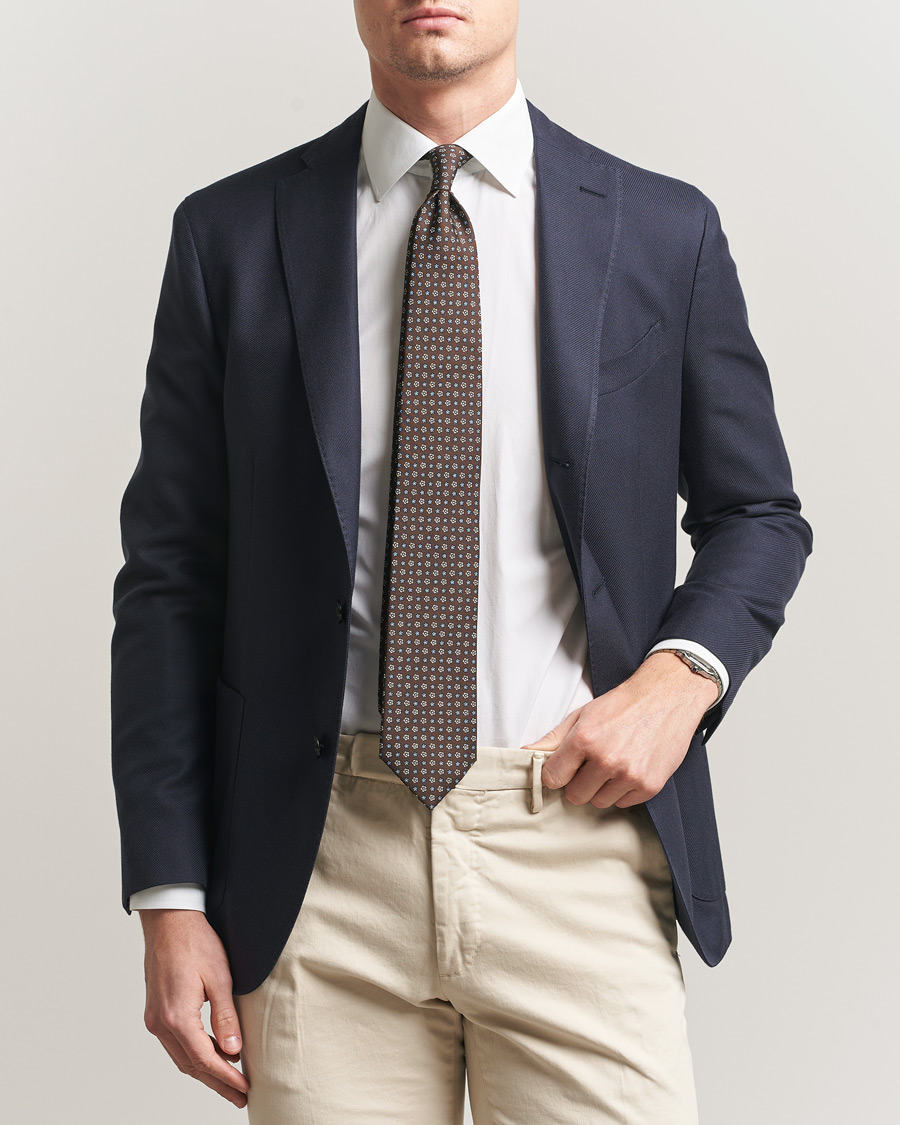 Herre | Dressjakker | Boglioli | K Jacket Loro Piana Cotton/Cashmere Blazer Navy