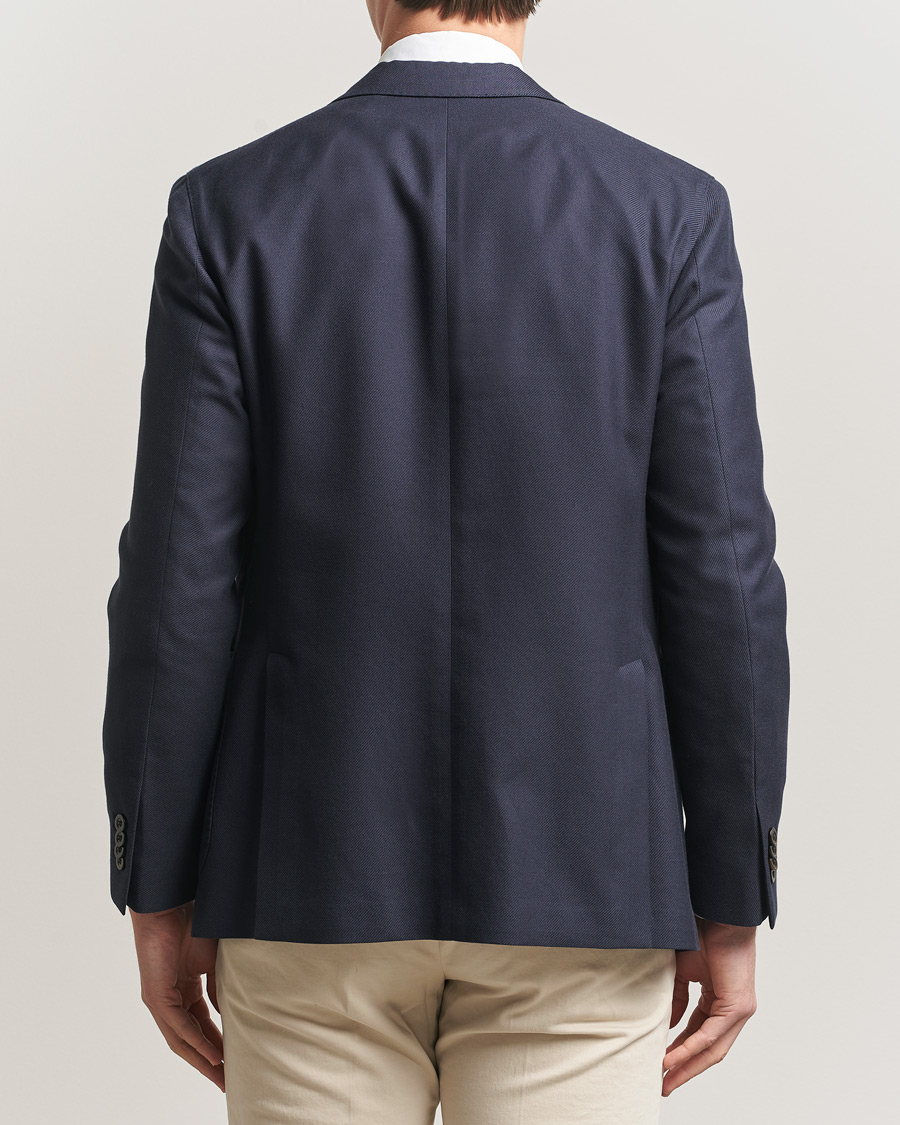 Herre | Dressjakker | Boglioli | K Jacket Loro Piana Cotton/Cashmere Blazer Navy