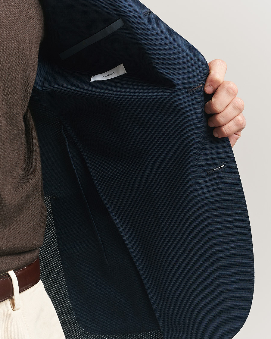 Herre | Dressjakker | Boglioli | K Jacket Jersey Blazer Navy