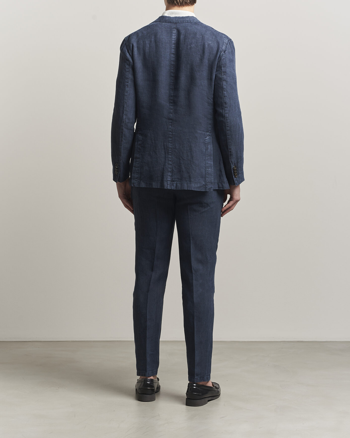 Herre | Dresser | Boglioli | K Jacket Linen Suit Navy