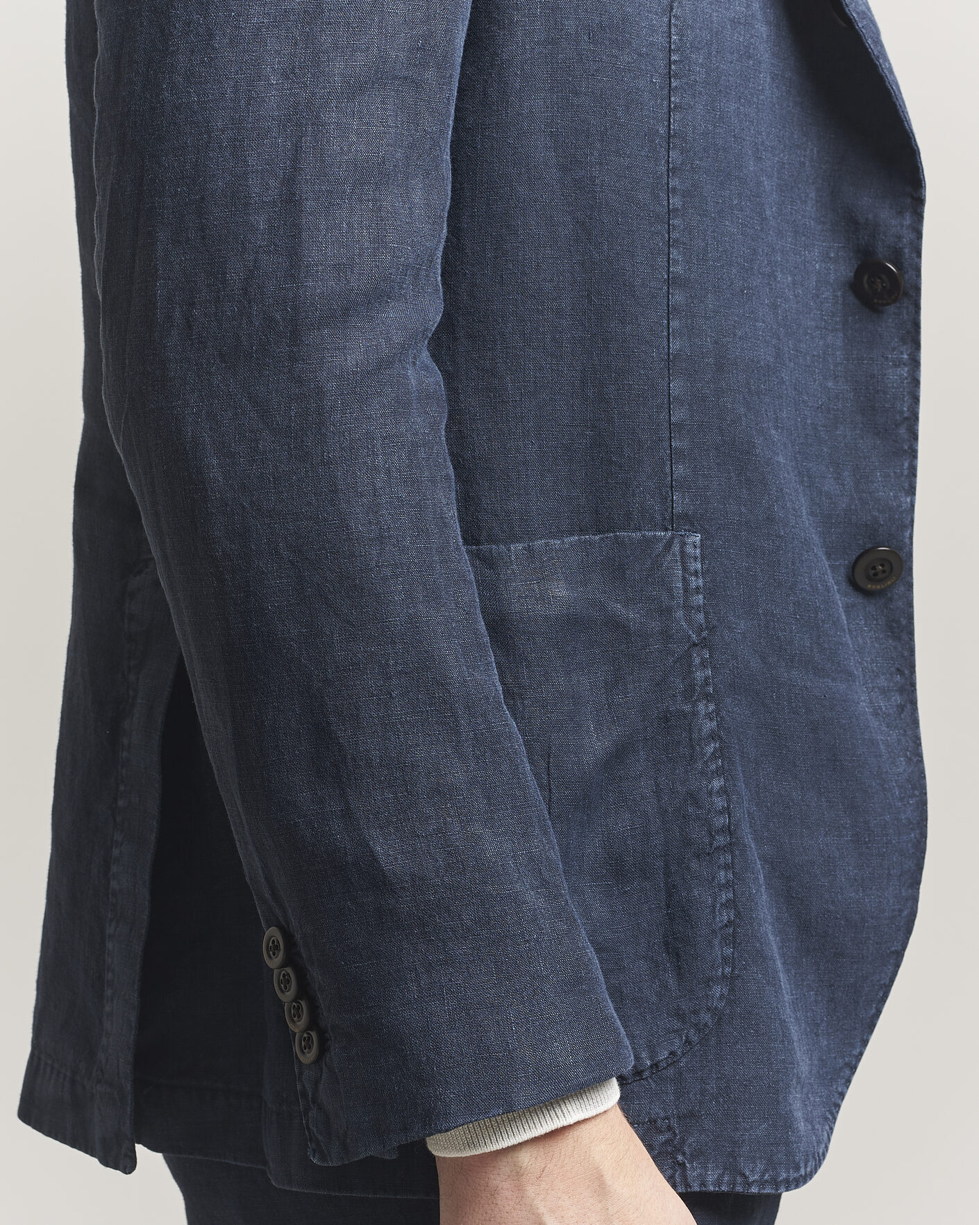 Herre | Dresser | Boglioli | K Jacket Linen Suit Navy