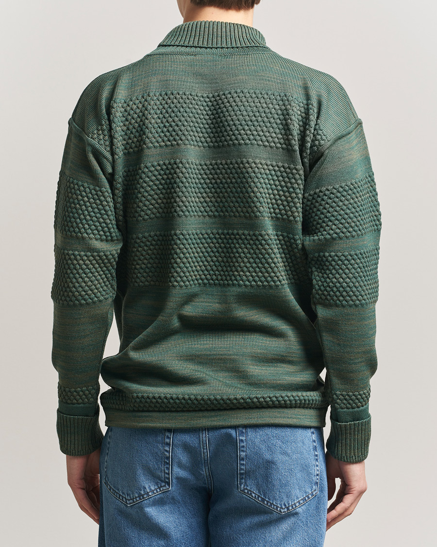 Herre | Gensere | S.N.S. Herning | Fisherman Sweater Natural Machine Green
