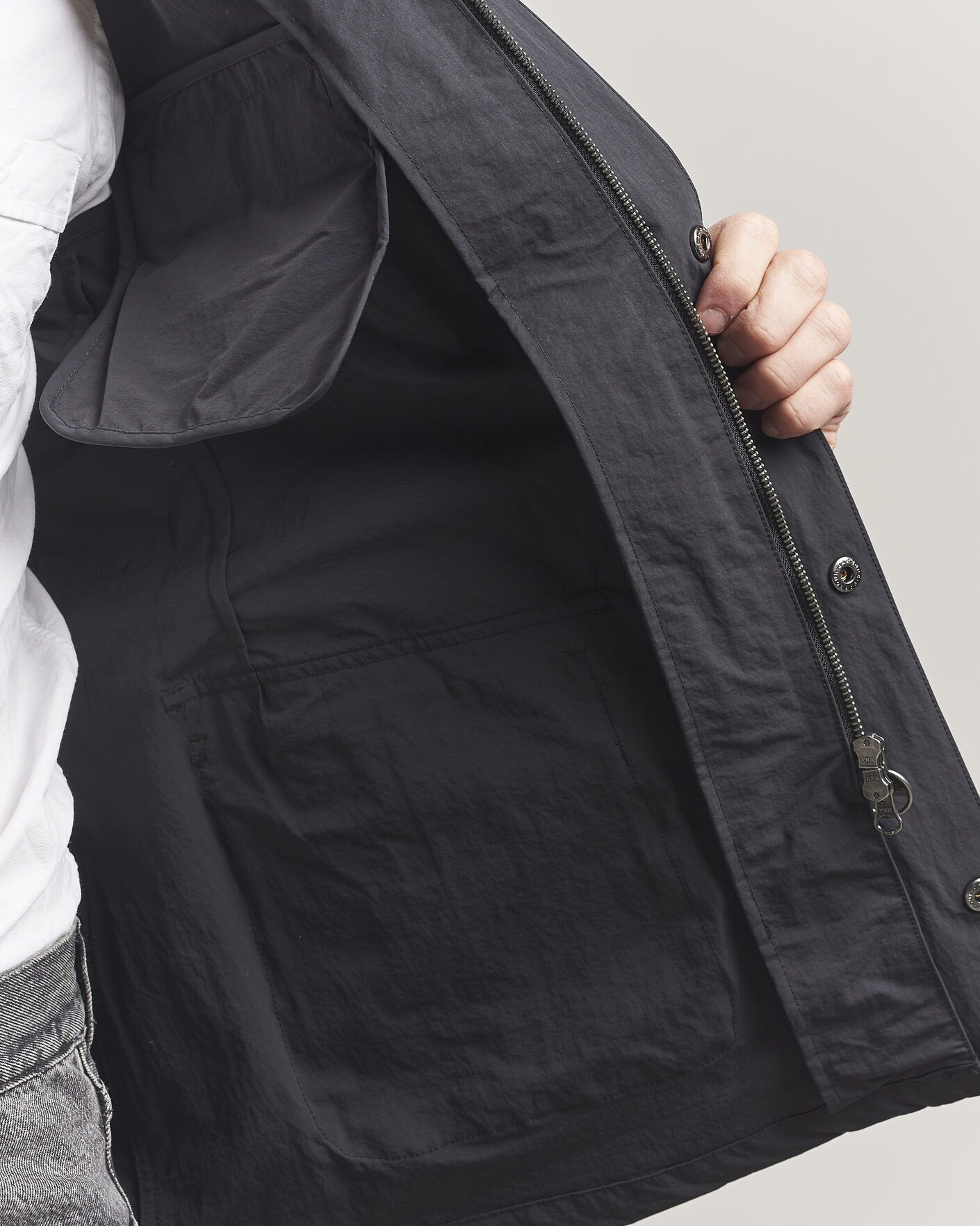 Herre | Jakker | Barbour International | Modern Showerproof Duke Jacket Black