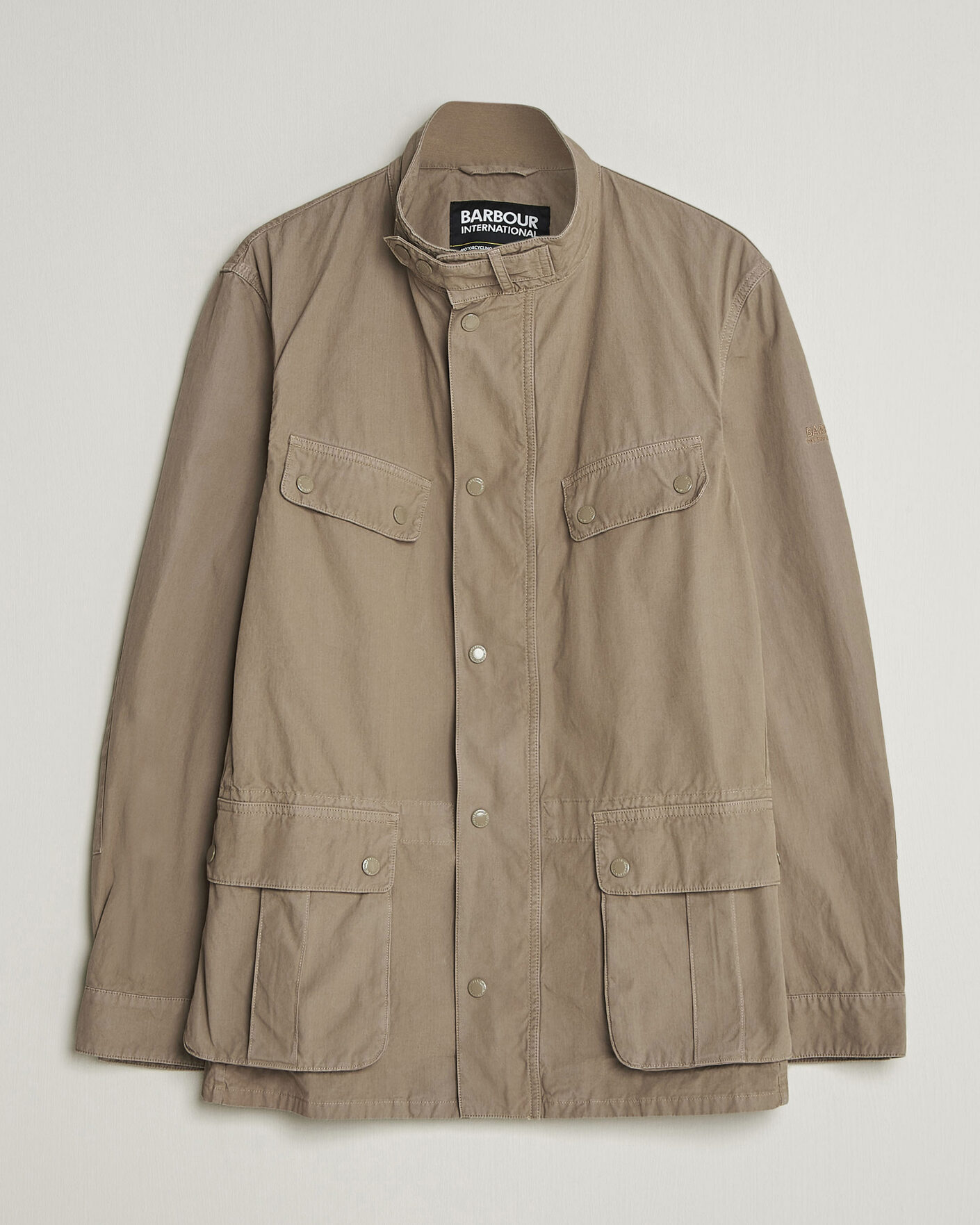 Herre | Jakker | Barbour International | Garment dyed Casual Duke Jacket Timberwolf