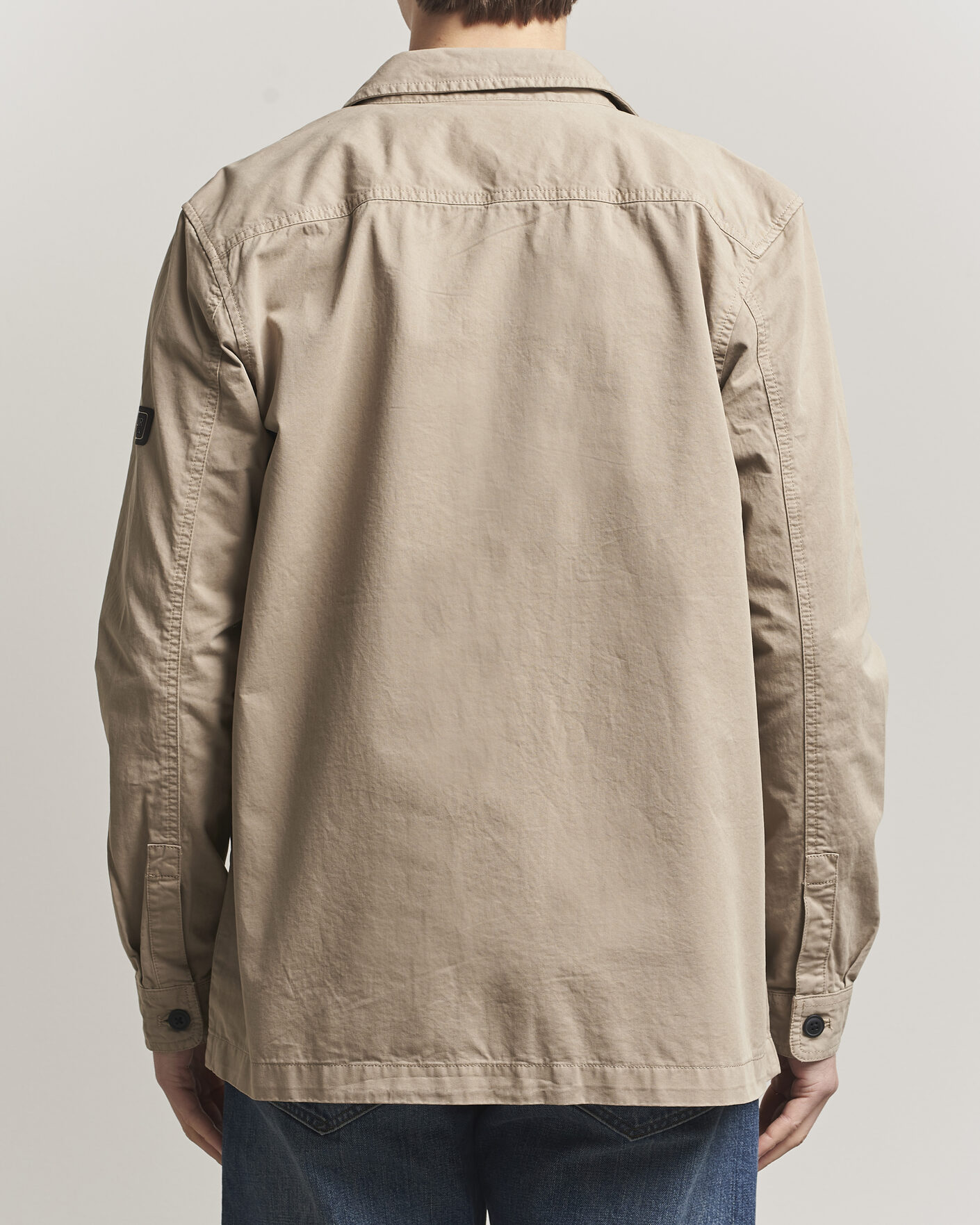 Herre | Skjorter | Barbour International | Arlo Cotton Overshirt Coriander