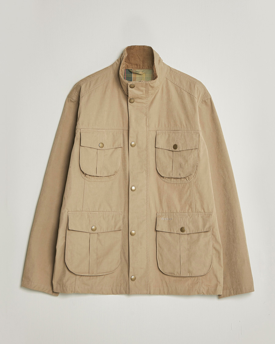 Herre | Jakker | Barbour Lifestyle | Sanderling Casul Jacket Military Brown