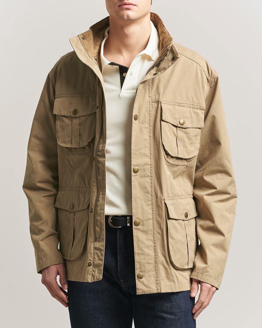 Herre | Jakker | Barbour Lifestyle | Sanderling Casul Jacket Military Brown