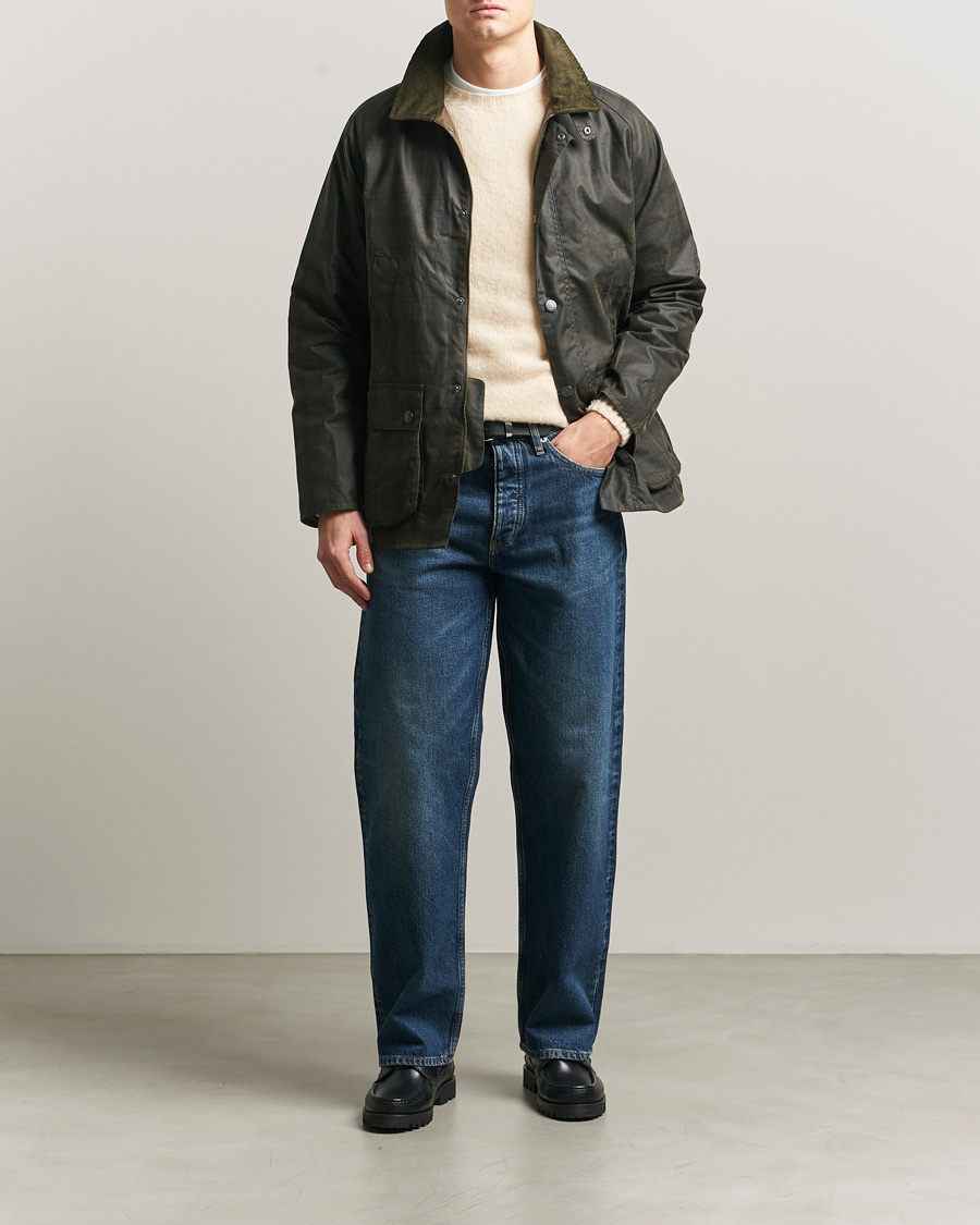 Herre | Jakker | Barbour Lifestyle | Tartan Ambleside Wax Jacket Archive Olive