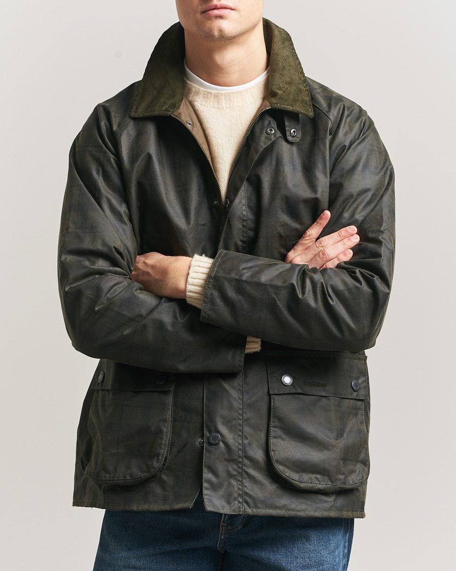 Herre | Jakker | Barbour Lifestyle | Tartan Ambleside Wax Jacket Archive Olive