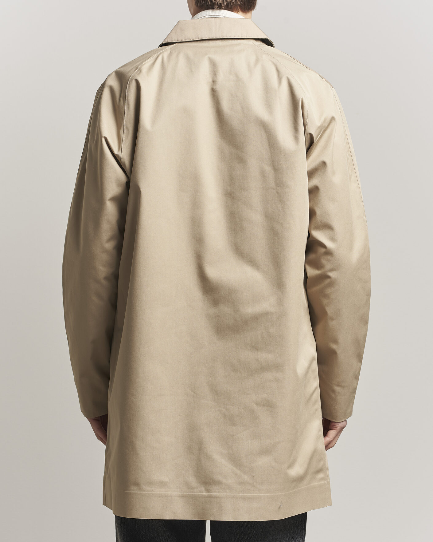 Herre | Jakker | Barbour Lifestyle | Rokig Waterproof Car Coat Washed Stone