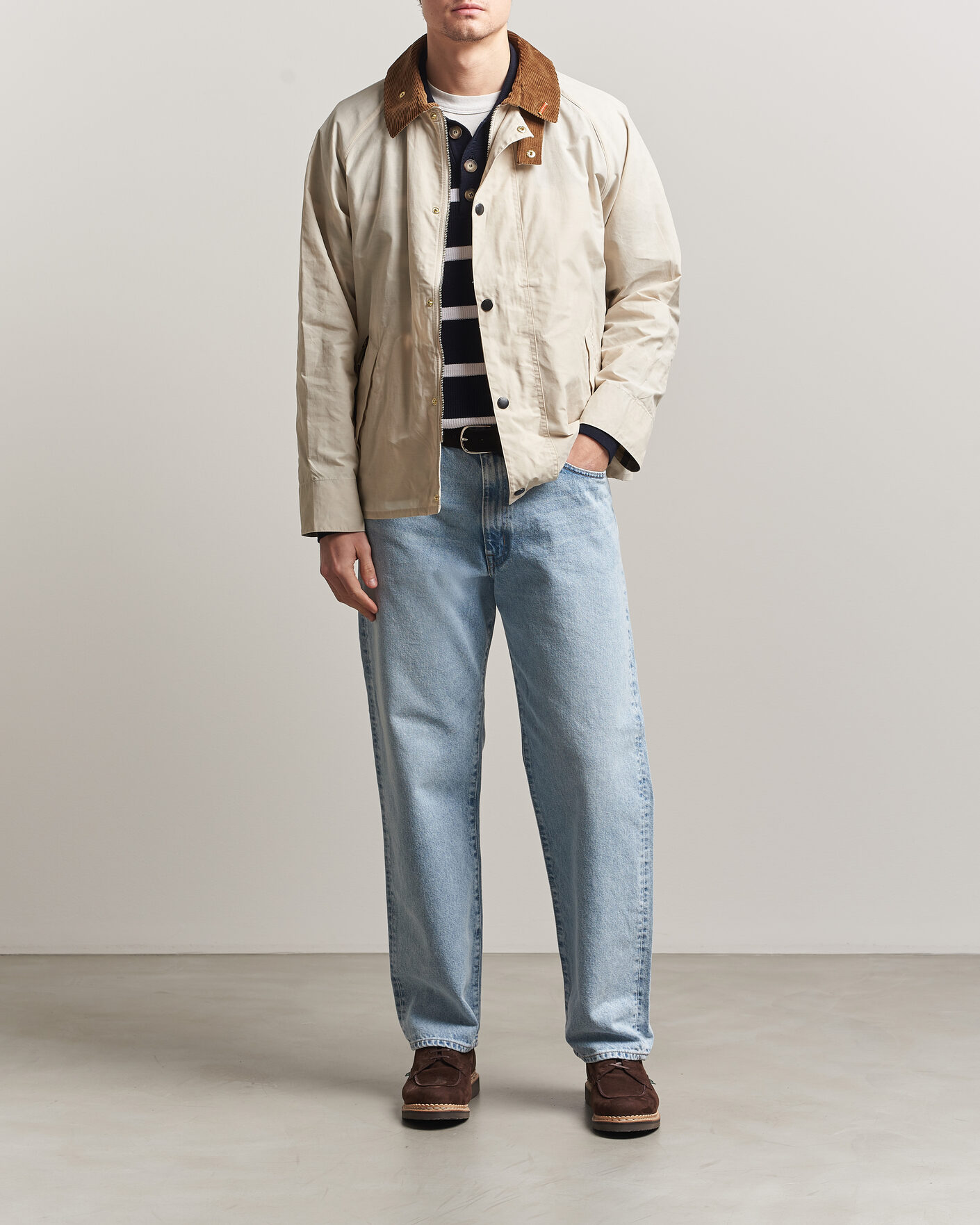 Herre |  | Barbour Lifestyle | Icons Transport Casual Jacket Oatmeal