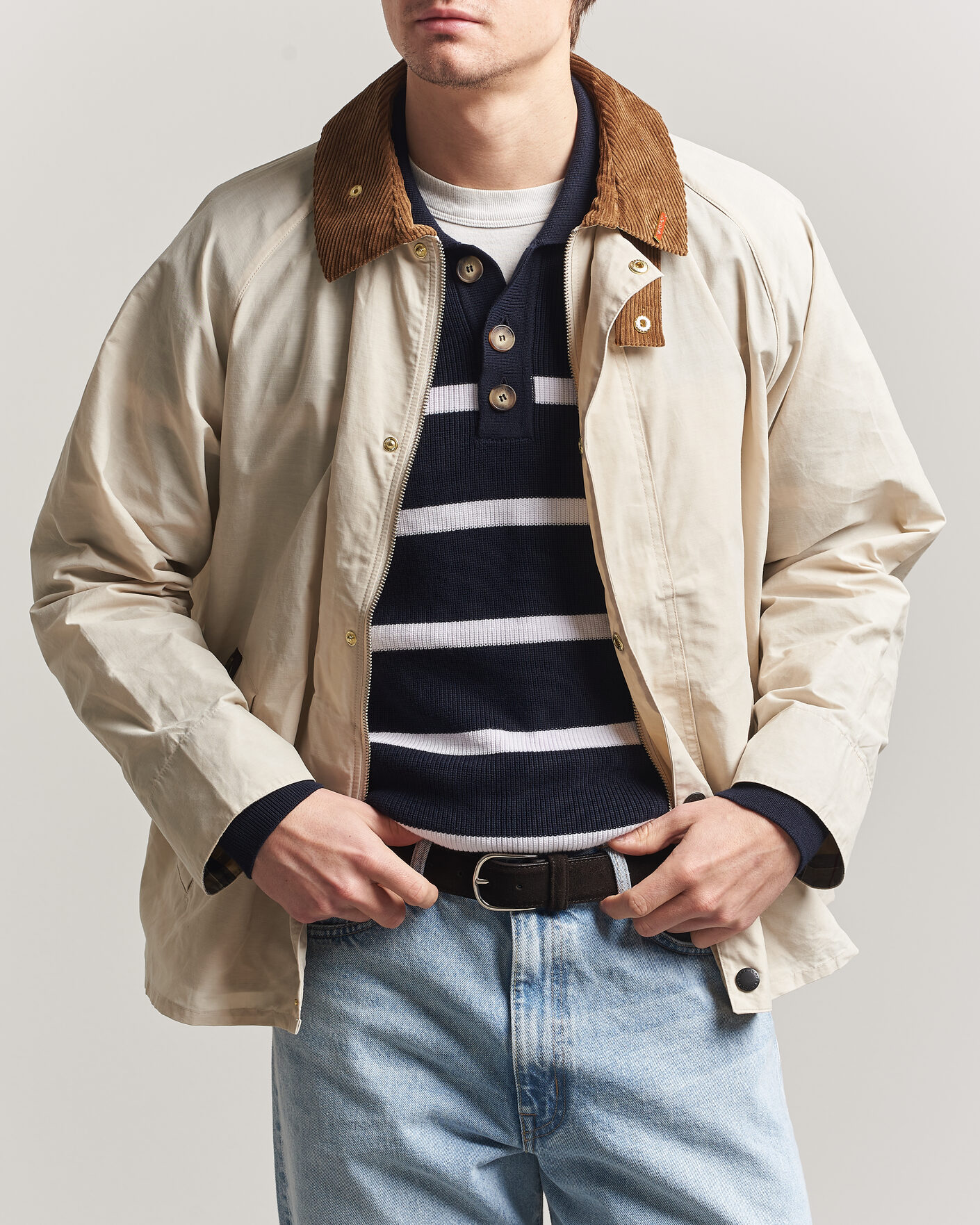 Herre | Jakker | Barbour Lifestyle | Icons Transport Casual Jacket Oatmeal