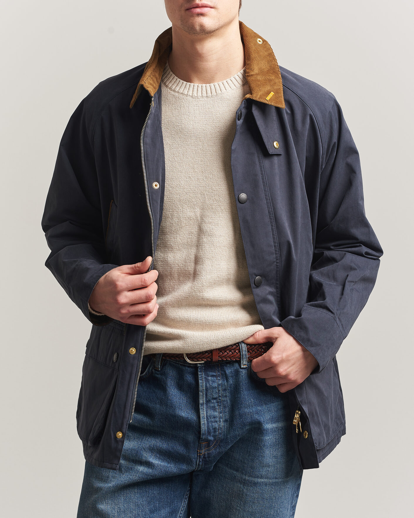 Herre | Jakker | Barbour Lifestyle | Icons Bedale Casual Jacket Navy