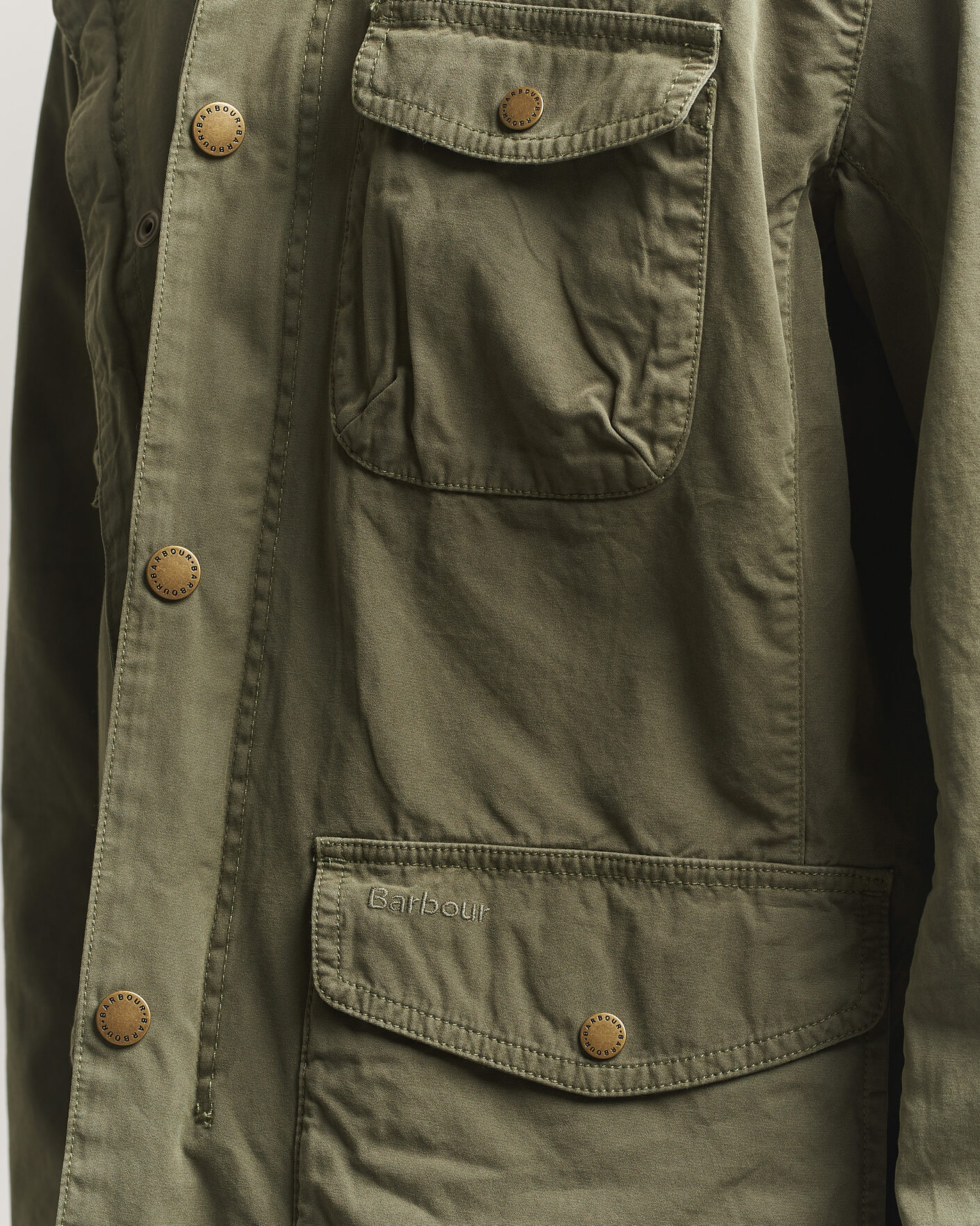 Herre | Jakker | Barbour Lifestyle | Ogston Casual Jacket Dusty Olive