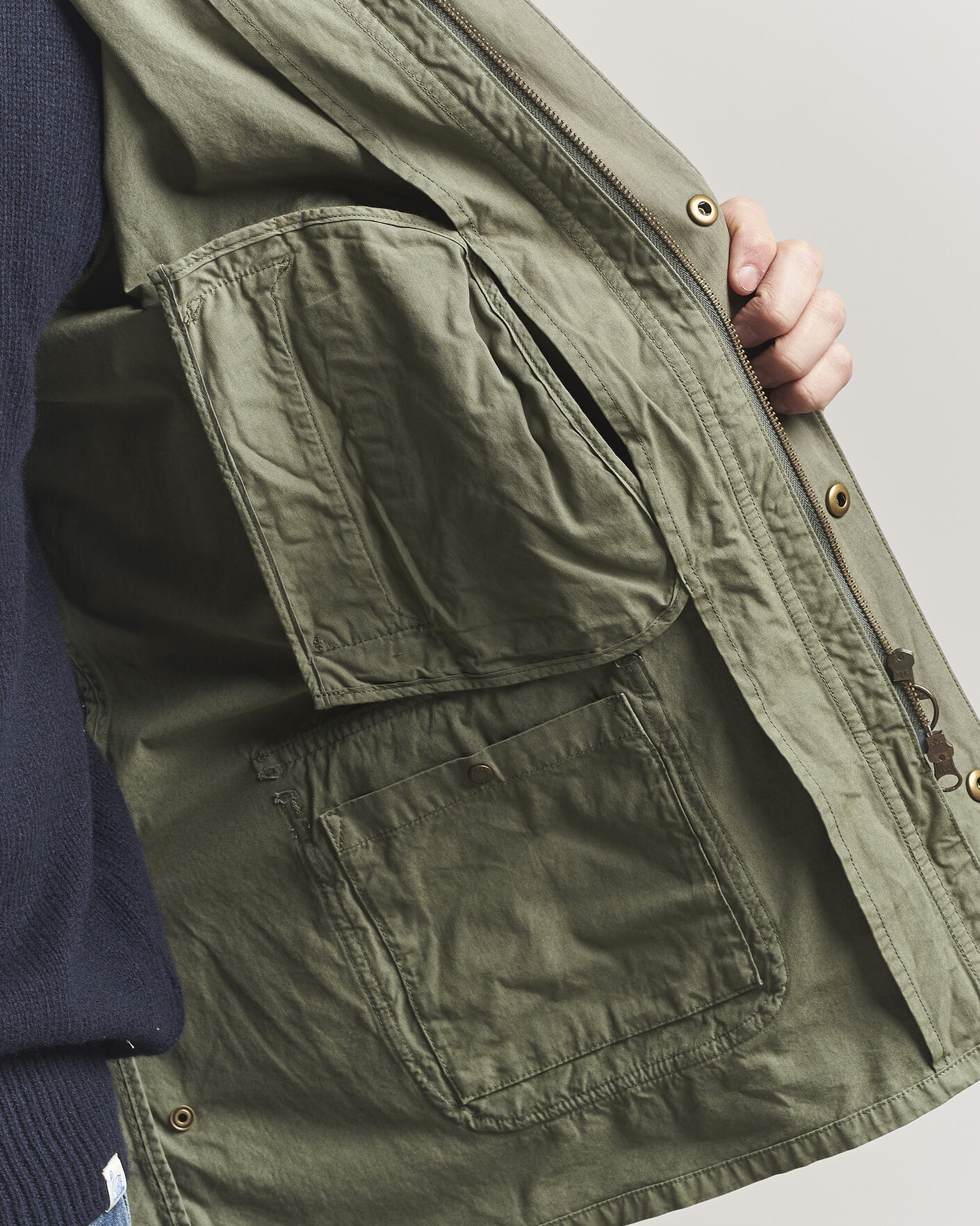 Herre | Jakker | Barbour Lifestyle | Ashby Casual Jacket Dusty Olive