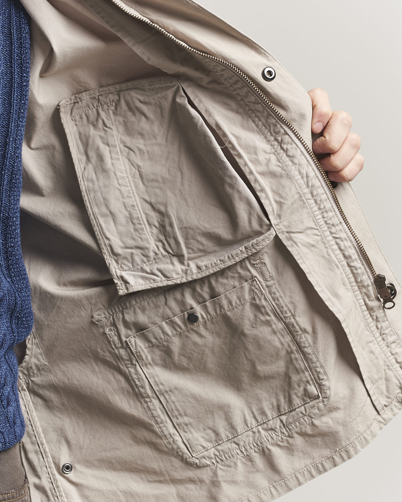 Herre | Jakker | Barbour Lifestyle | Ashby Casual Jacket Concrete