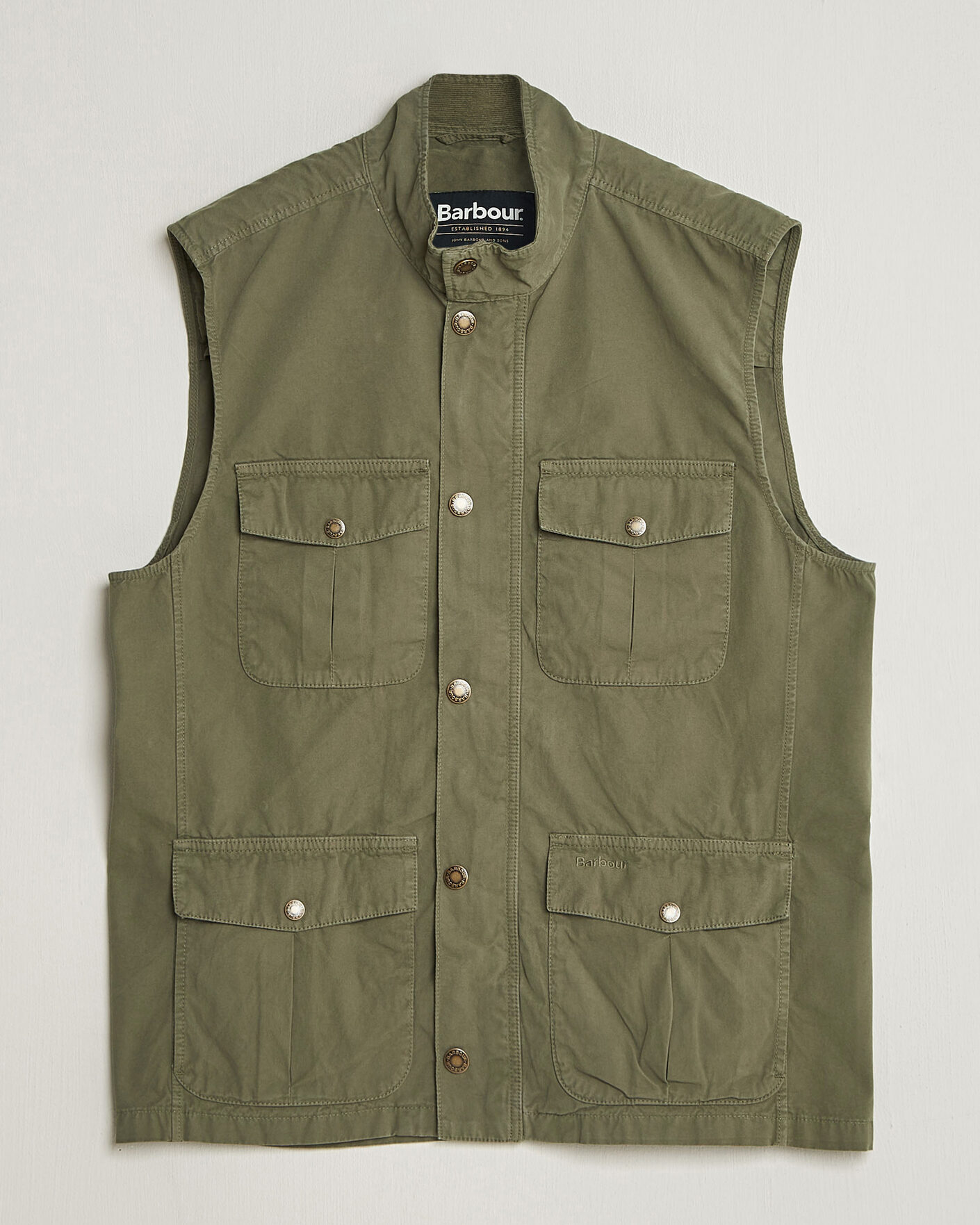 Herre | Vester | Barbour Lifestyle | Casual Corebrigde Gilet Dusty Olive