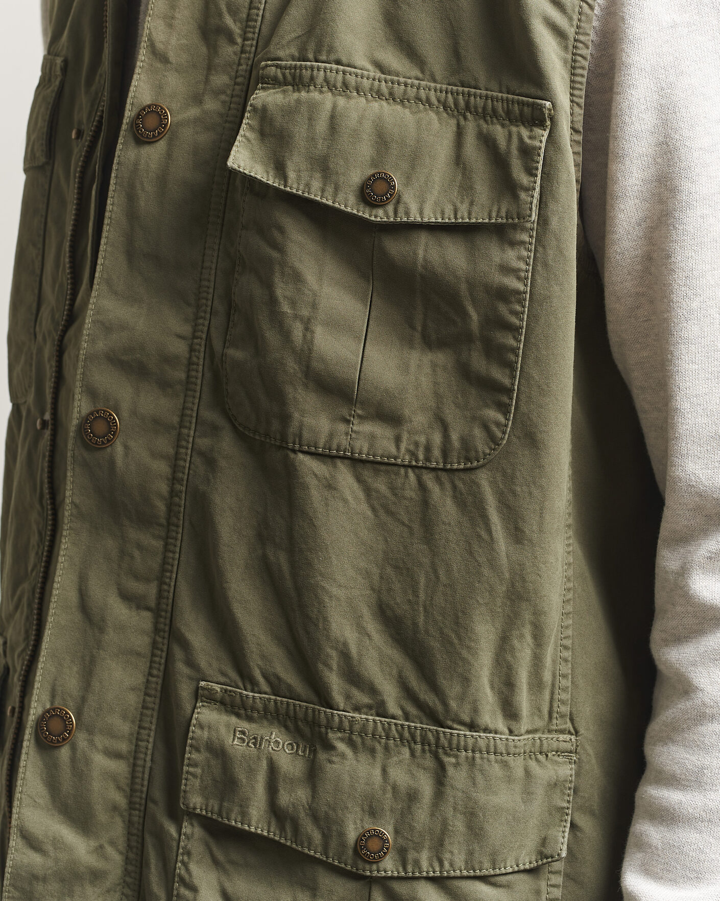 Herre | Vester | Barbour Lifestyle | Casual Corebrigde Gilet Dusty Olive