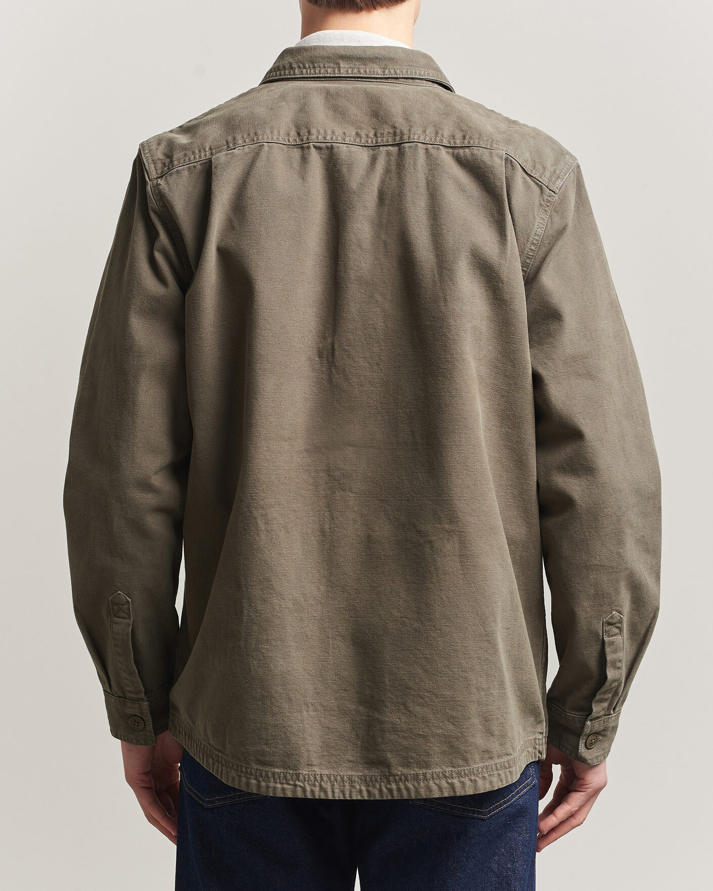Herre | Skjorter | Barbour Lifestyle | Lingfield Canvas Overshirt Fern