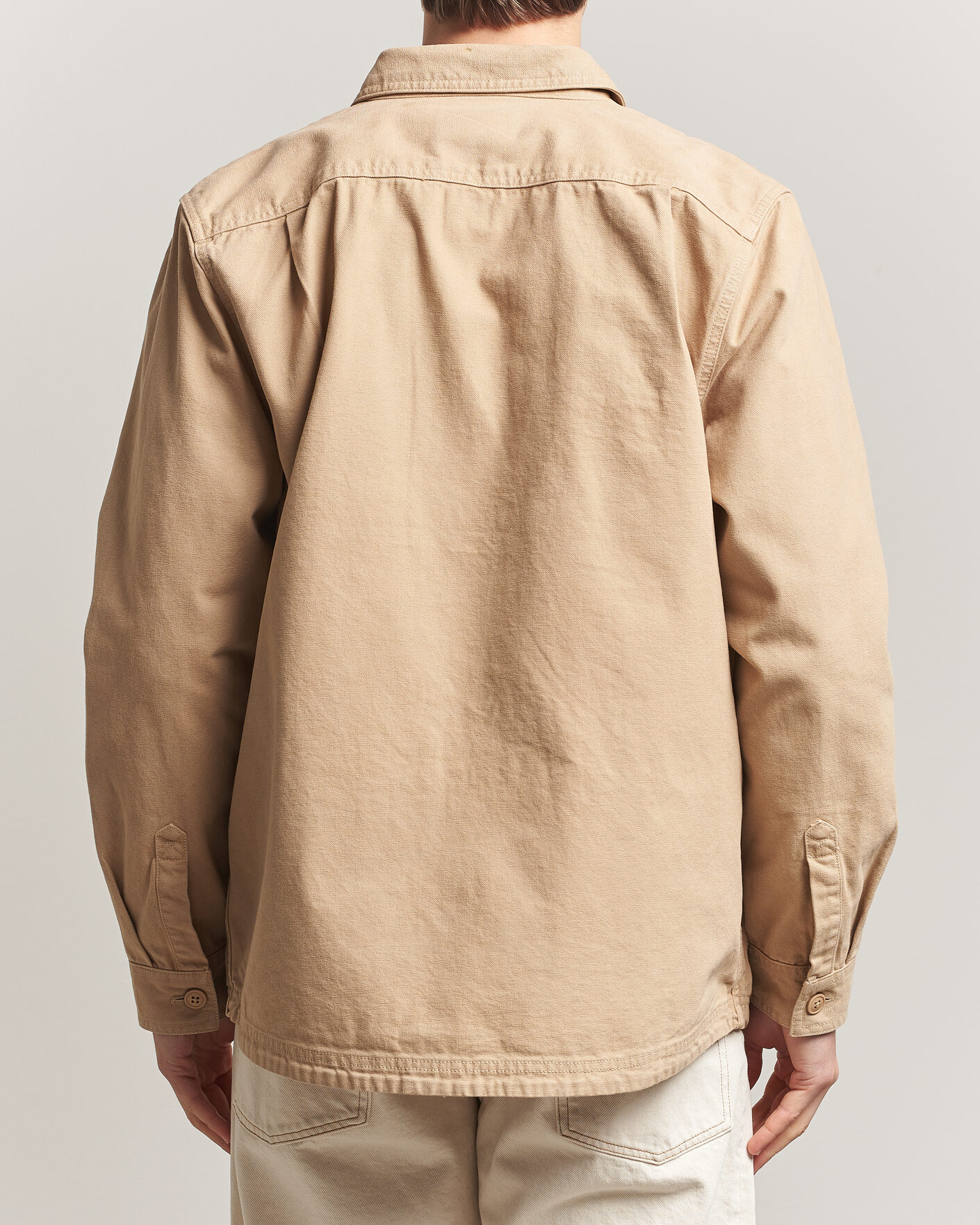 Herre | Skjorter | Barbour Lifestyle | Lingfield Canvas Overshirt Dark Stone
