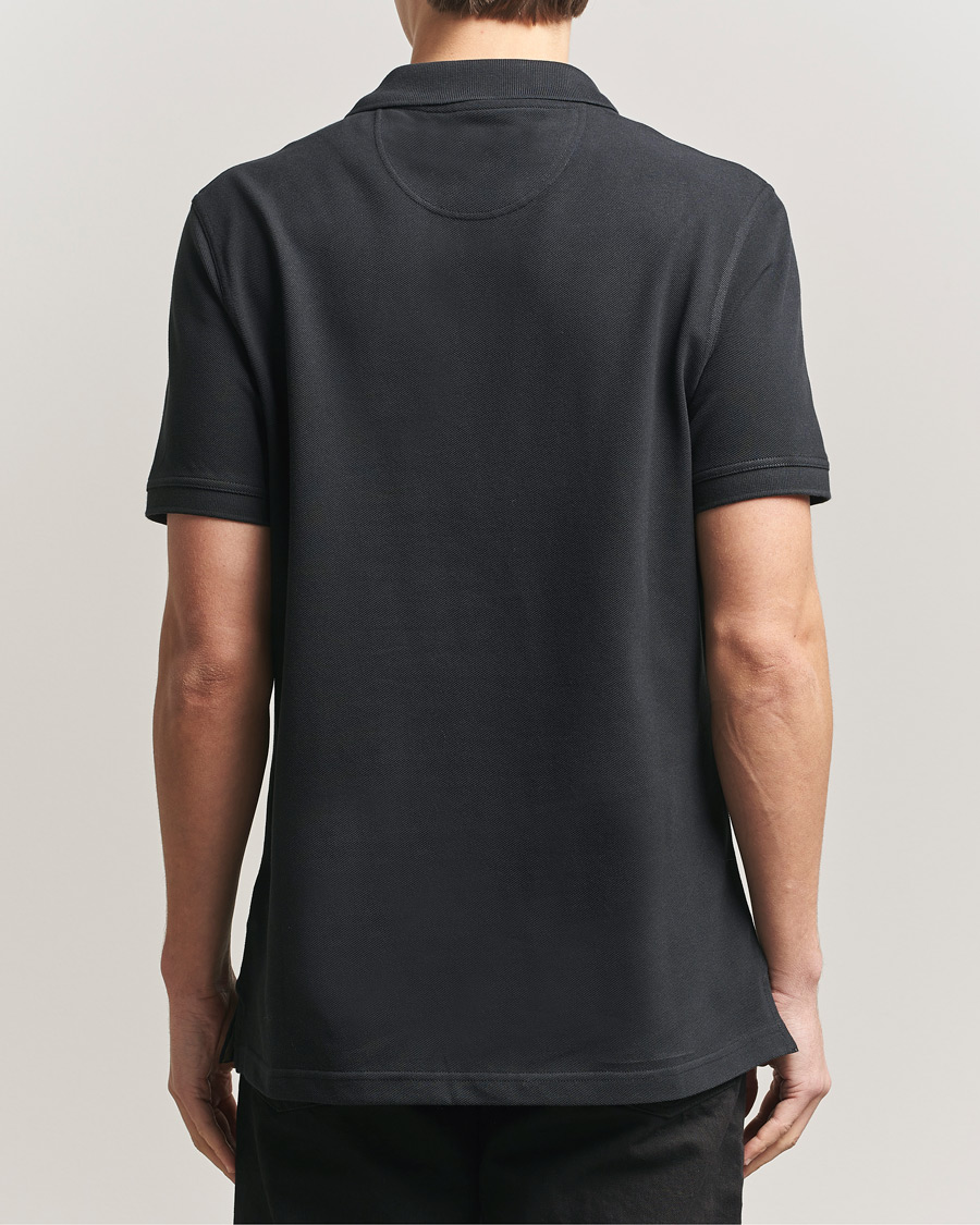 Herre | Pikéer | Barbour Lifestyle | Tartan Pique Polo Black Classic