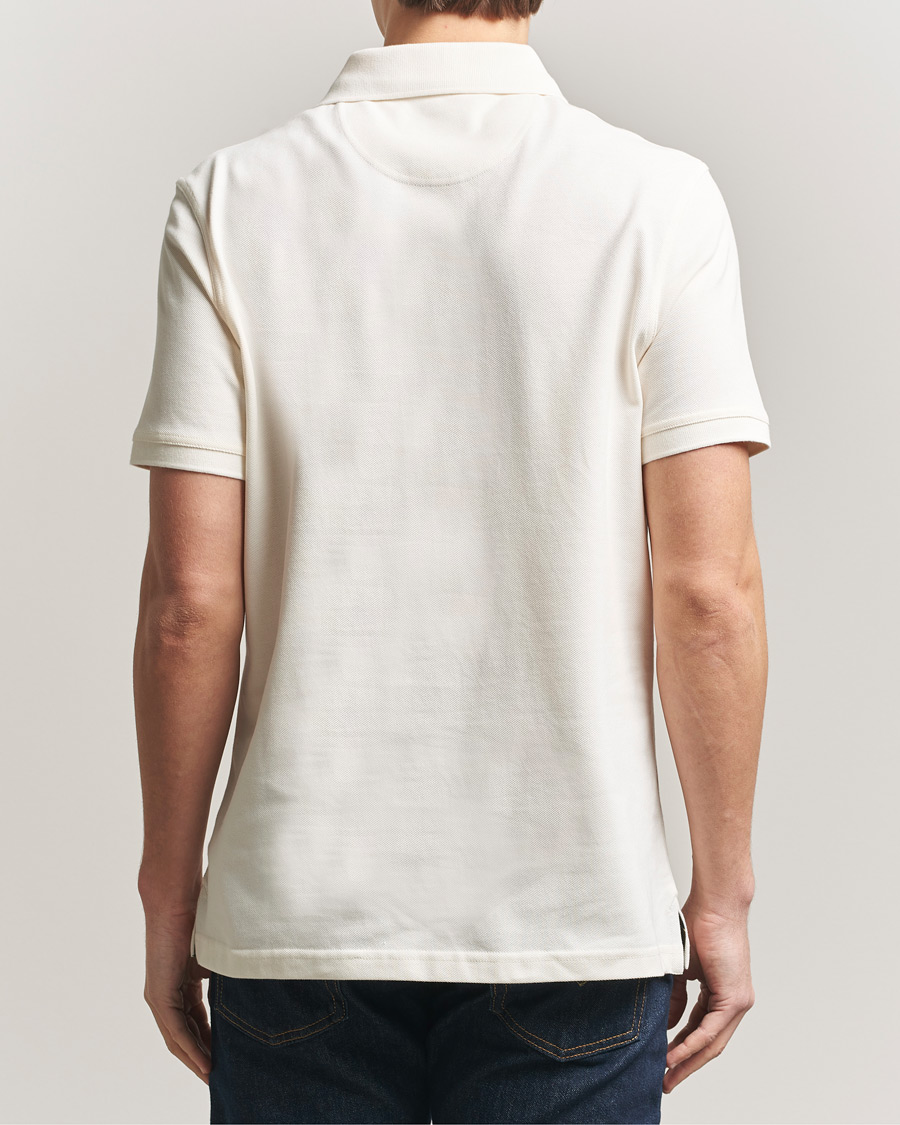 Herre | Pikéer | Barbour Lifestyle | Tartan Pique Polo Whisper White