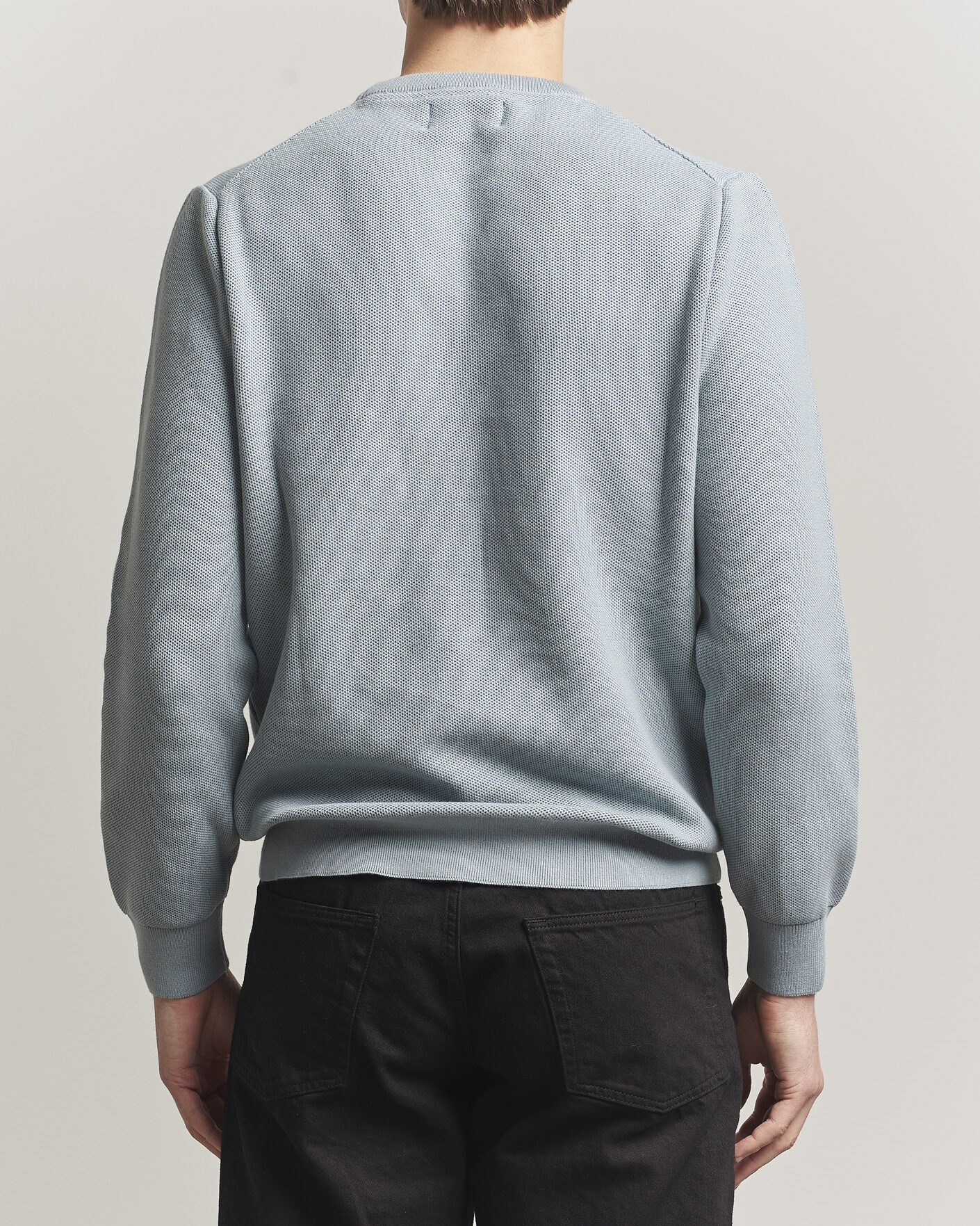 Herre | Gensere | Barbour Lifestyle | Honeycomb Crew Neck Slate