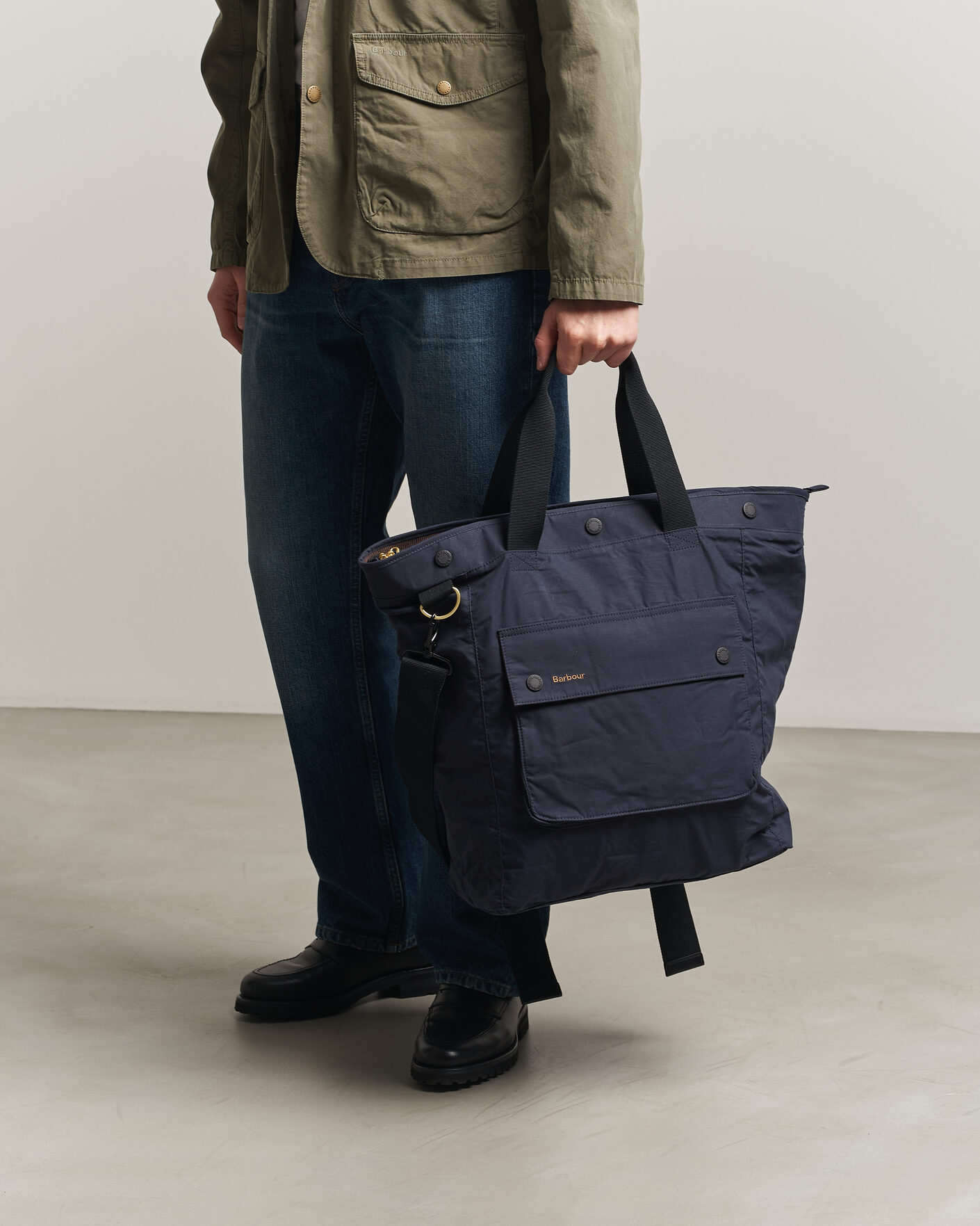 Herre | Vesker | Barbour Lifestyle | Transport Freeway Tote/Backpack Navy