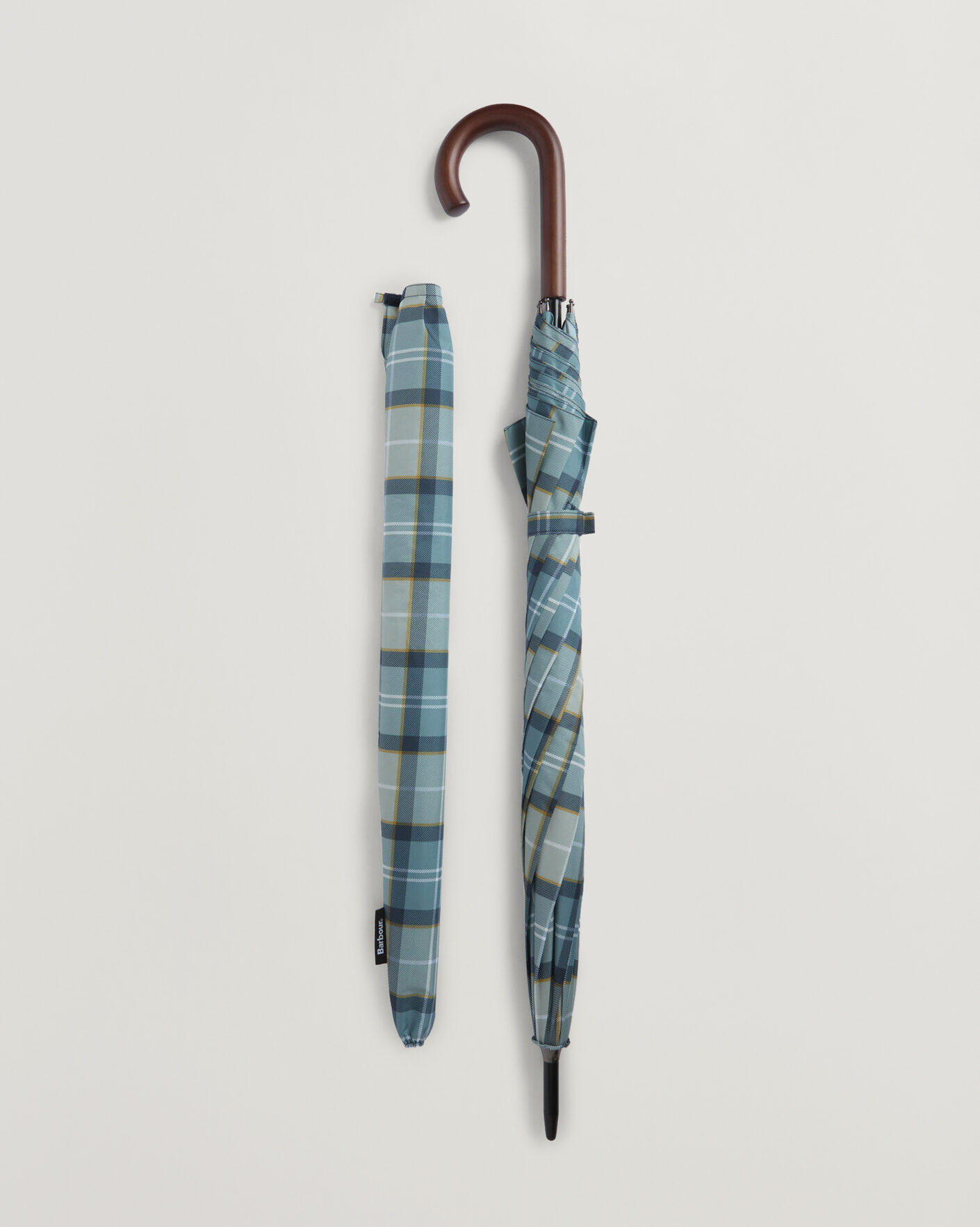 Herre | Paraplyer | Barbour Lifestyle | Full Length Tartan Umbrella Highland Loch