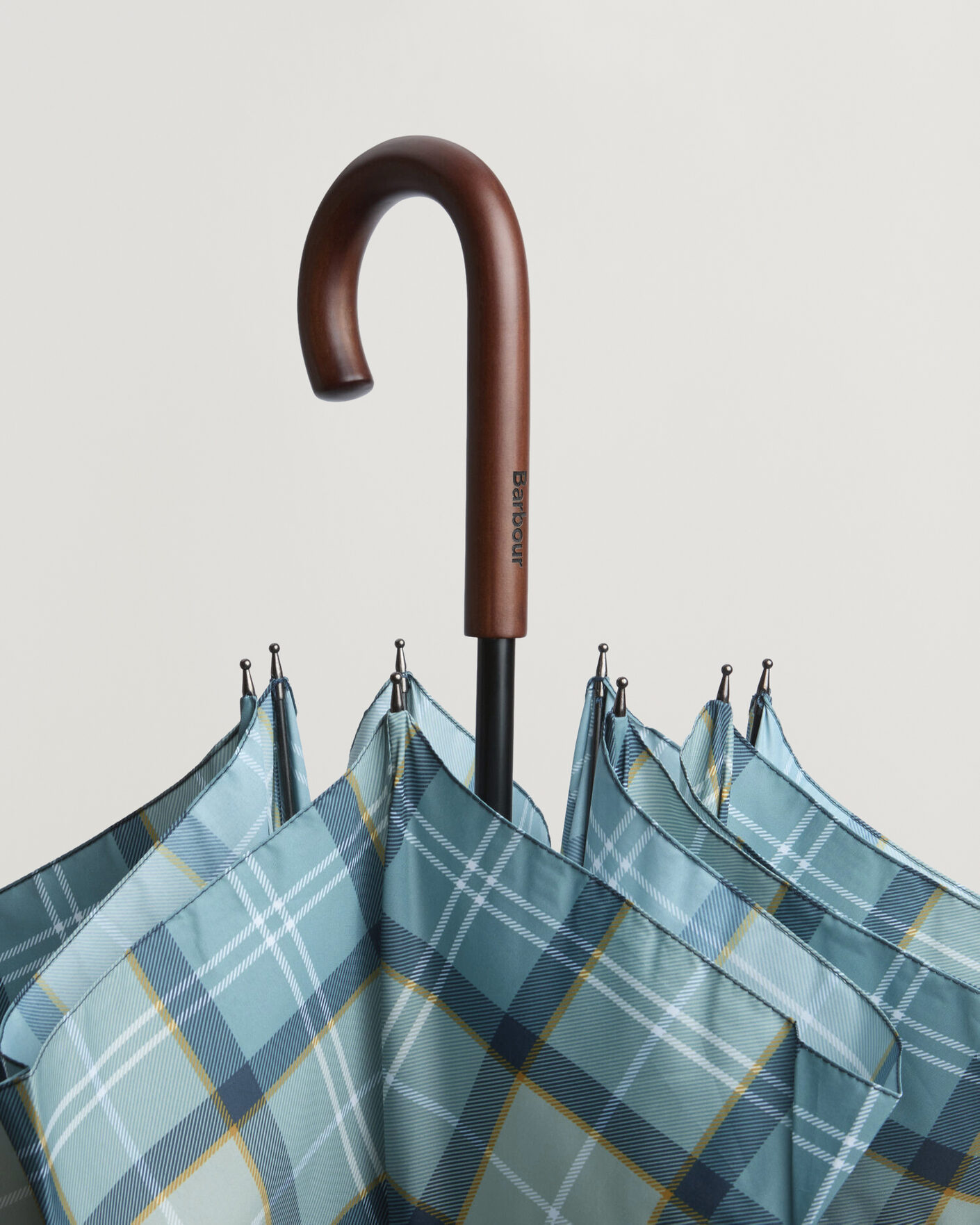 Herre | Paraplyer | Barbour Lifestyle | Full Length Tartan Umbrella Highland Loch