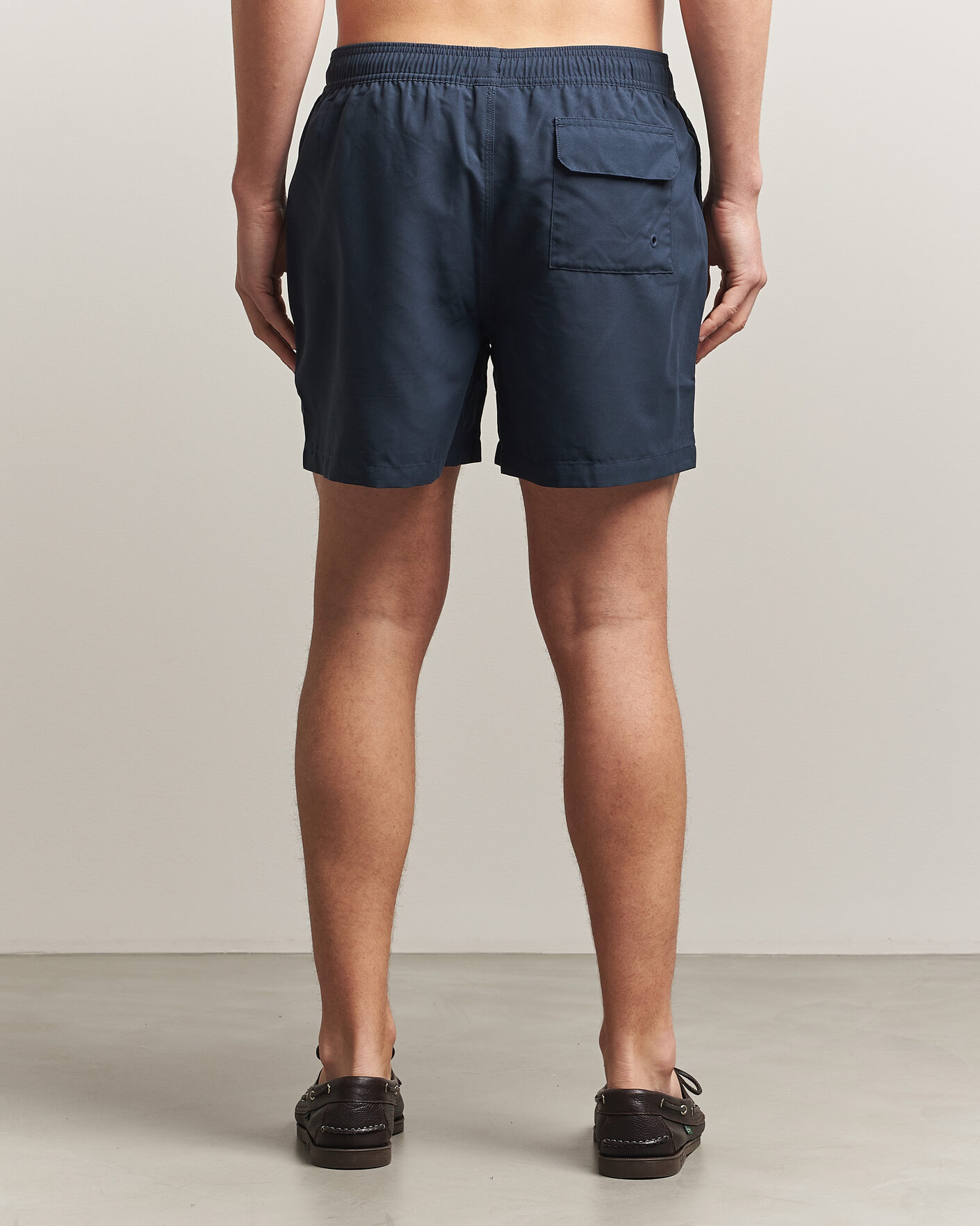 Herre | Badeshorts | Barbour Lifestyle | Staple Logo Swimshorts Navy