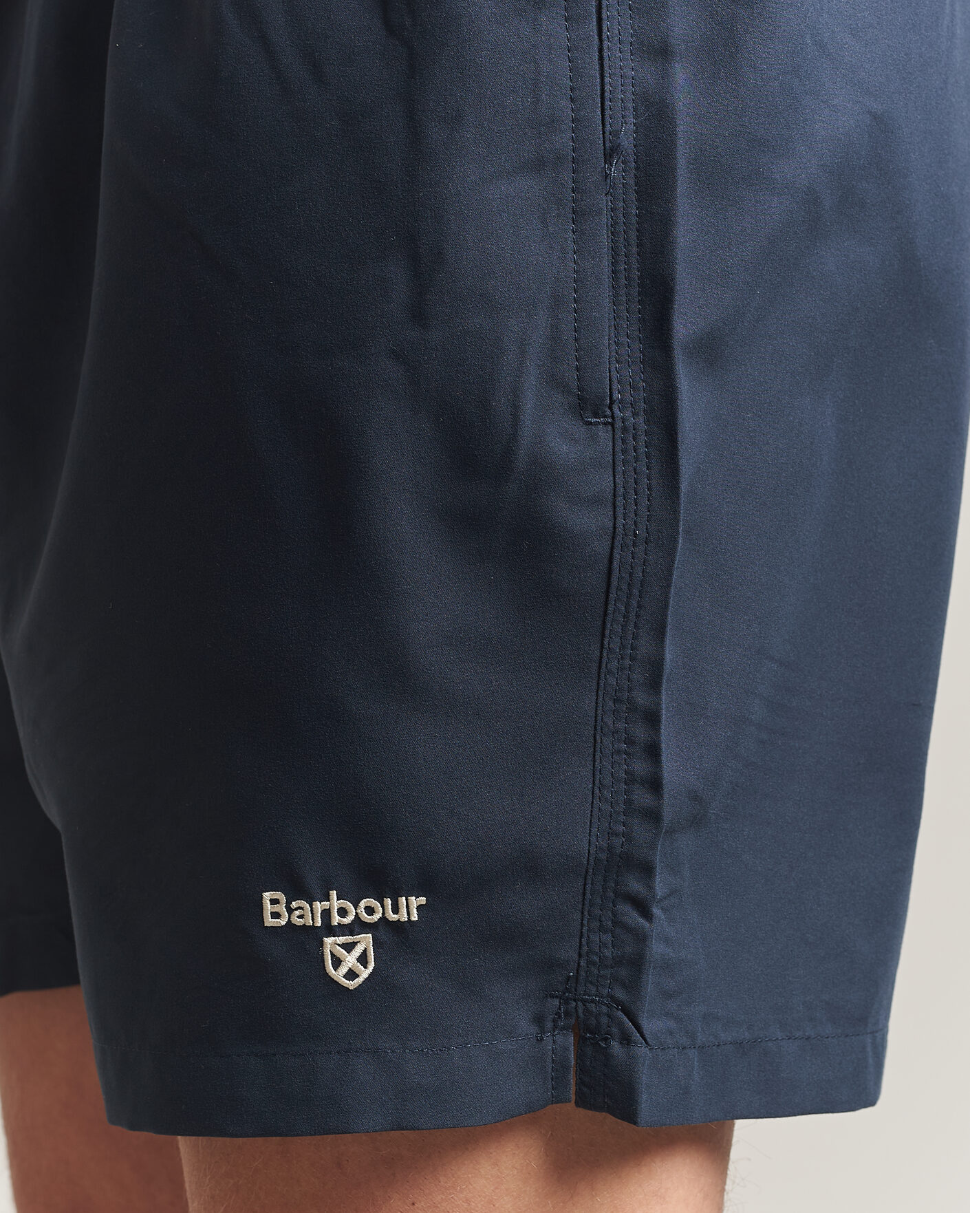 Herre | Badeshorts | Barbour Lifestyle | Staple Logo Swimshorts Navy