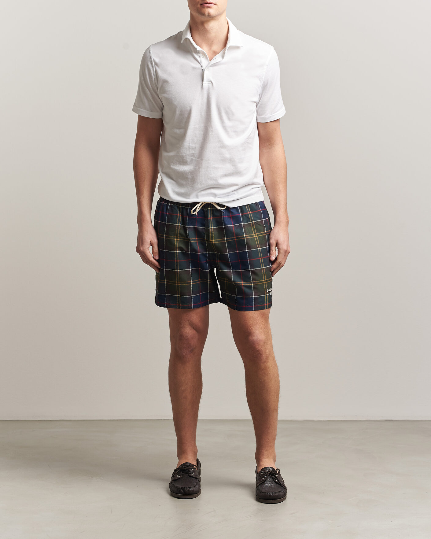 Herre | Badeshorts | Barbour Lifestyle | Staple Tartan Swimshorts Classic Tartan