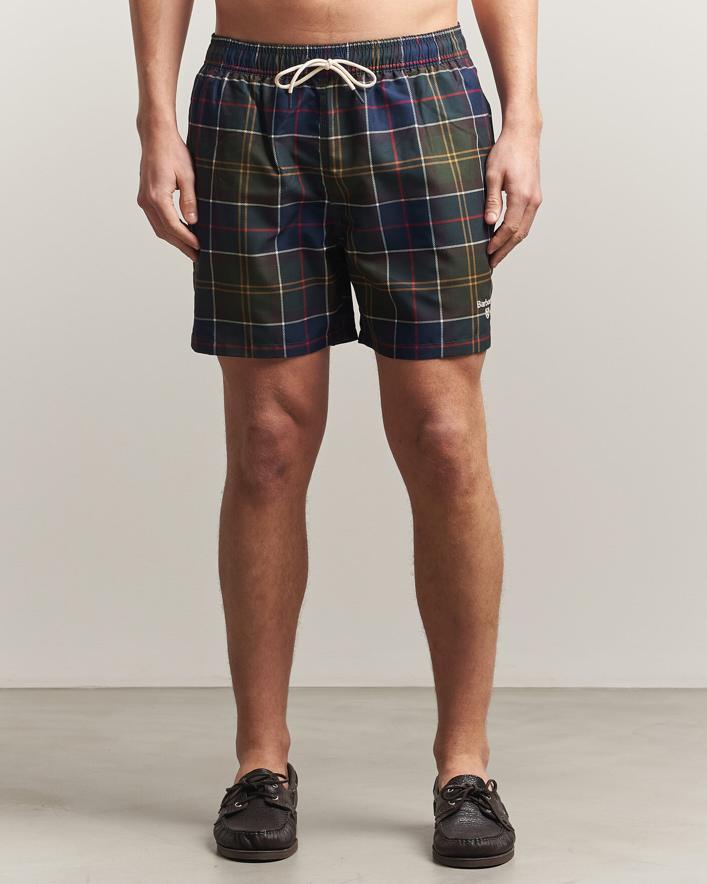 Herre | Badeshorts | Barbour Lifestyle | Staple Tartan Swimshorts Classic Tartan