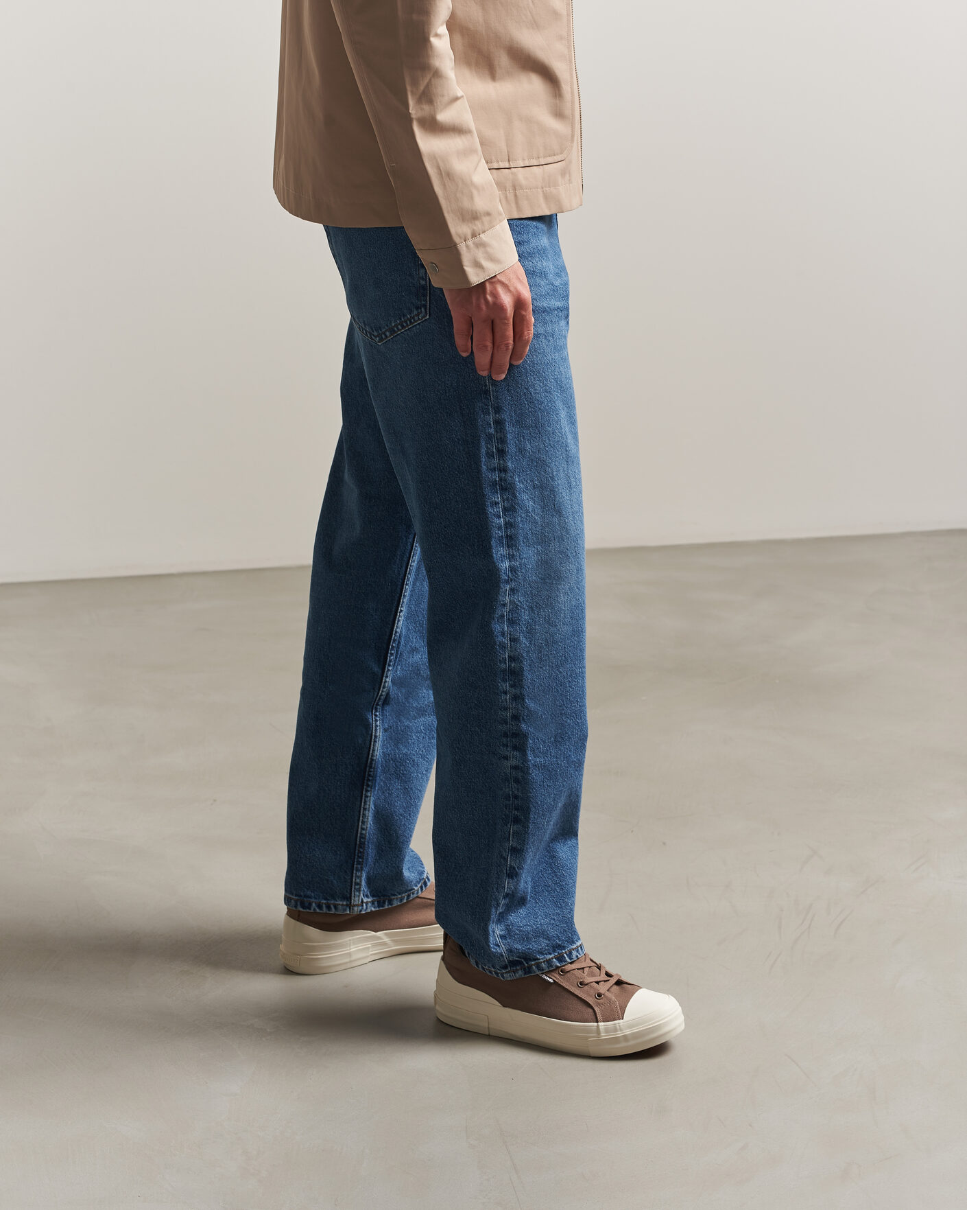 Herre | Sneakers | Barbour Lifestyle | Stanhope Canvas Sneakers Taupe