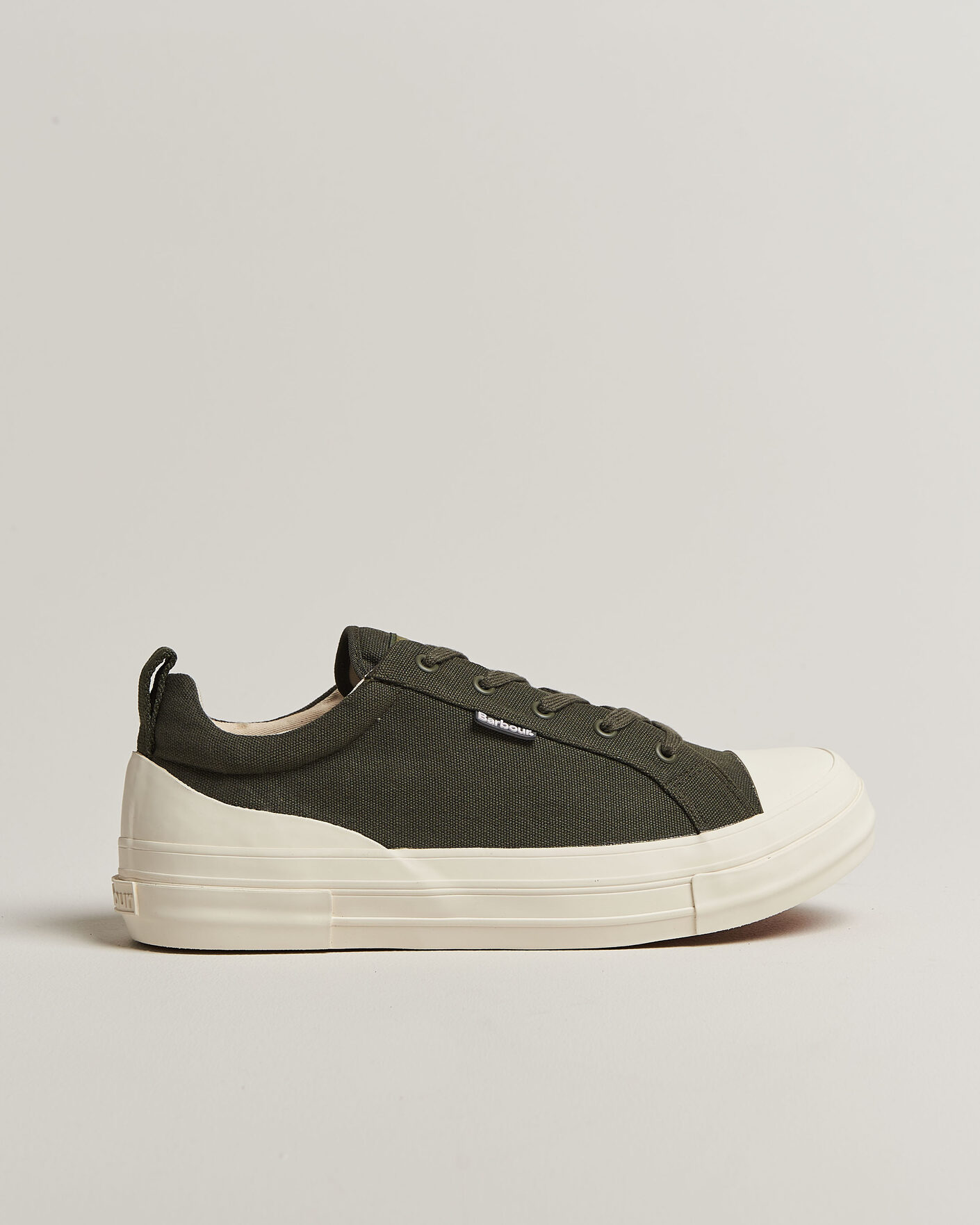 Herre | Sneakers | Barbour Lifestyle | Stanhope Canvas Sneakers Olive