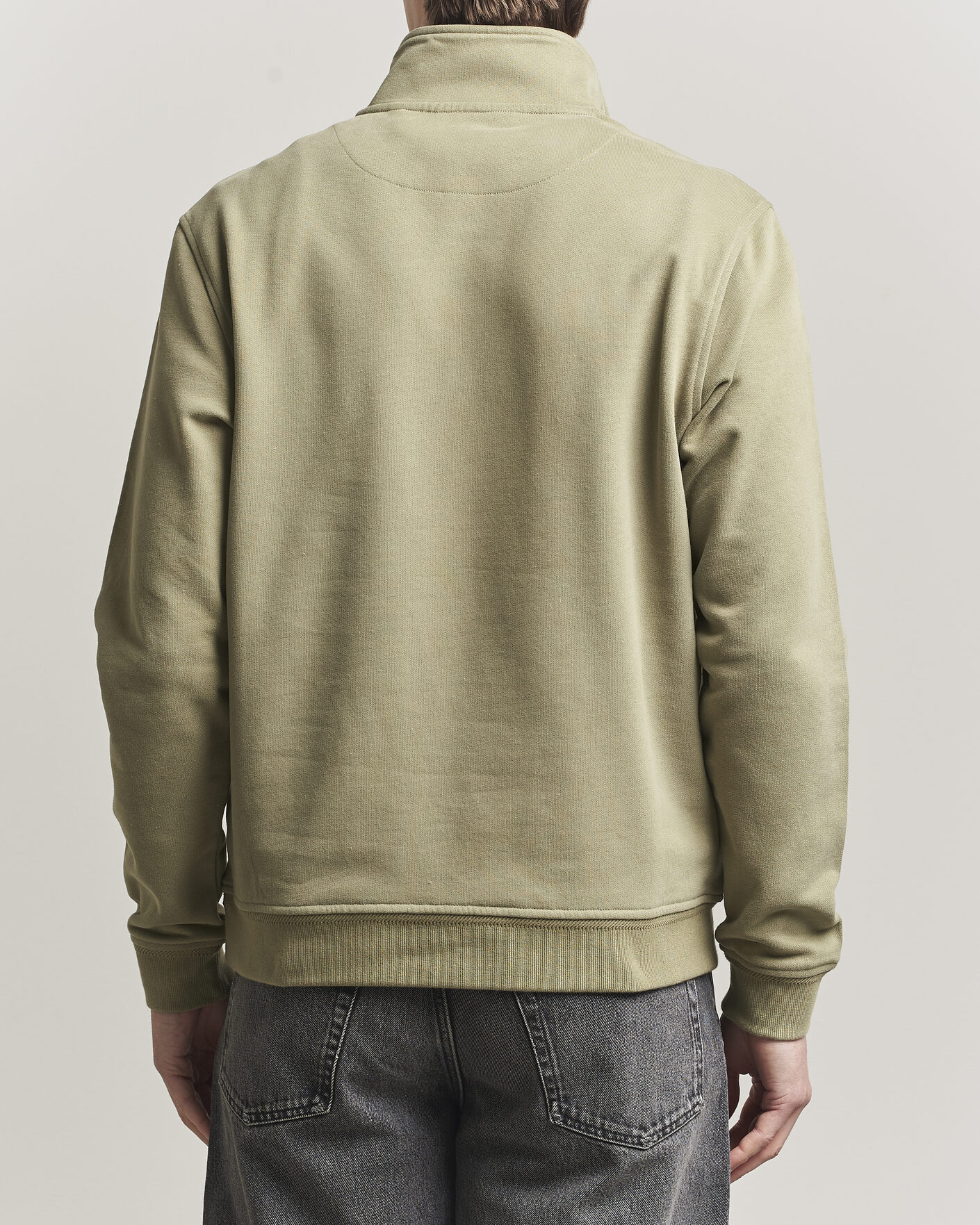Herre | Gensere | Belstaff | Signature Half Zip Sweatshirt Fatigue Green
