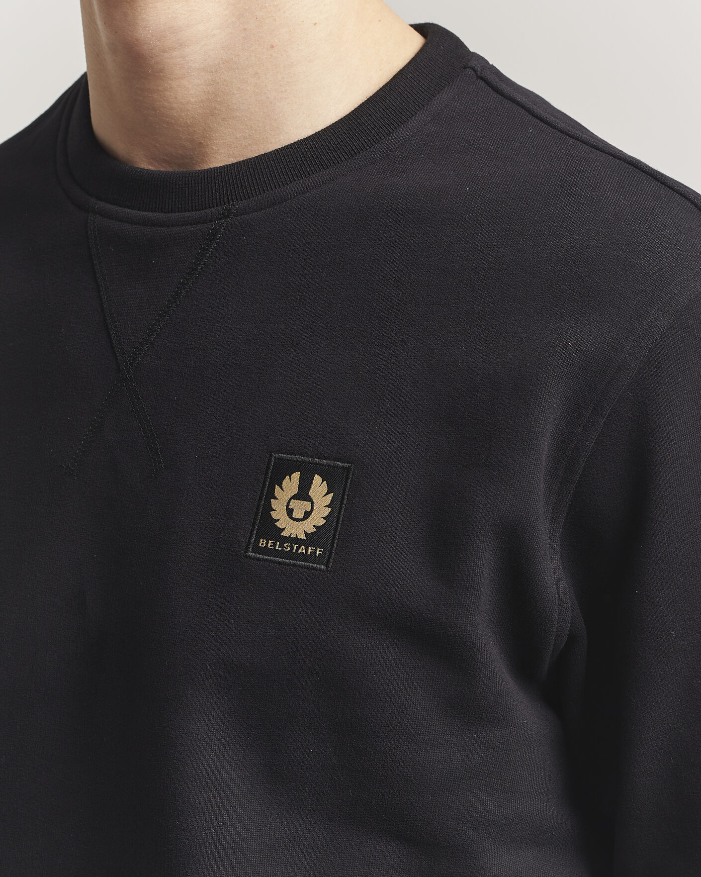 Herre | Gensere | Belstaff | Signature Crew Neck Sweatshirt Black