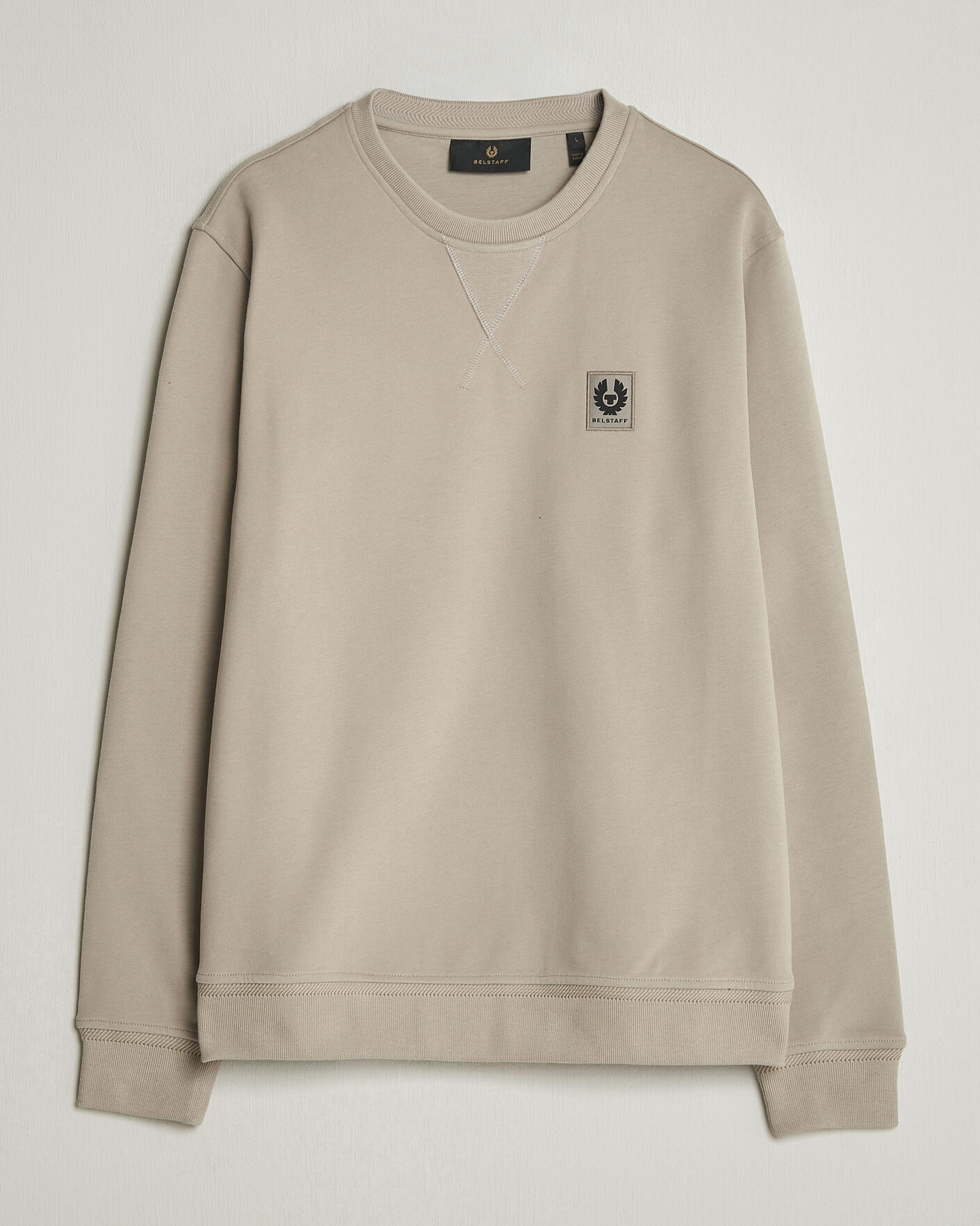 Herre | Gensere | Belstaff | Signature Crew Neck Sweatshirt Dark Sand