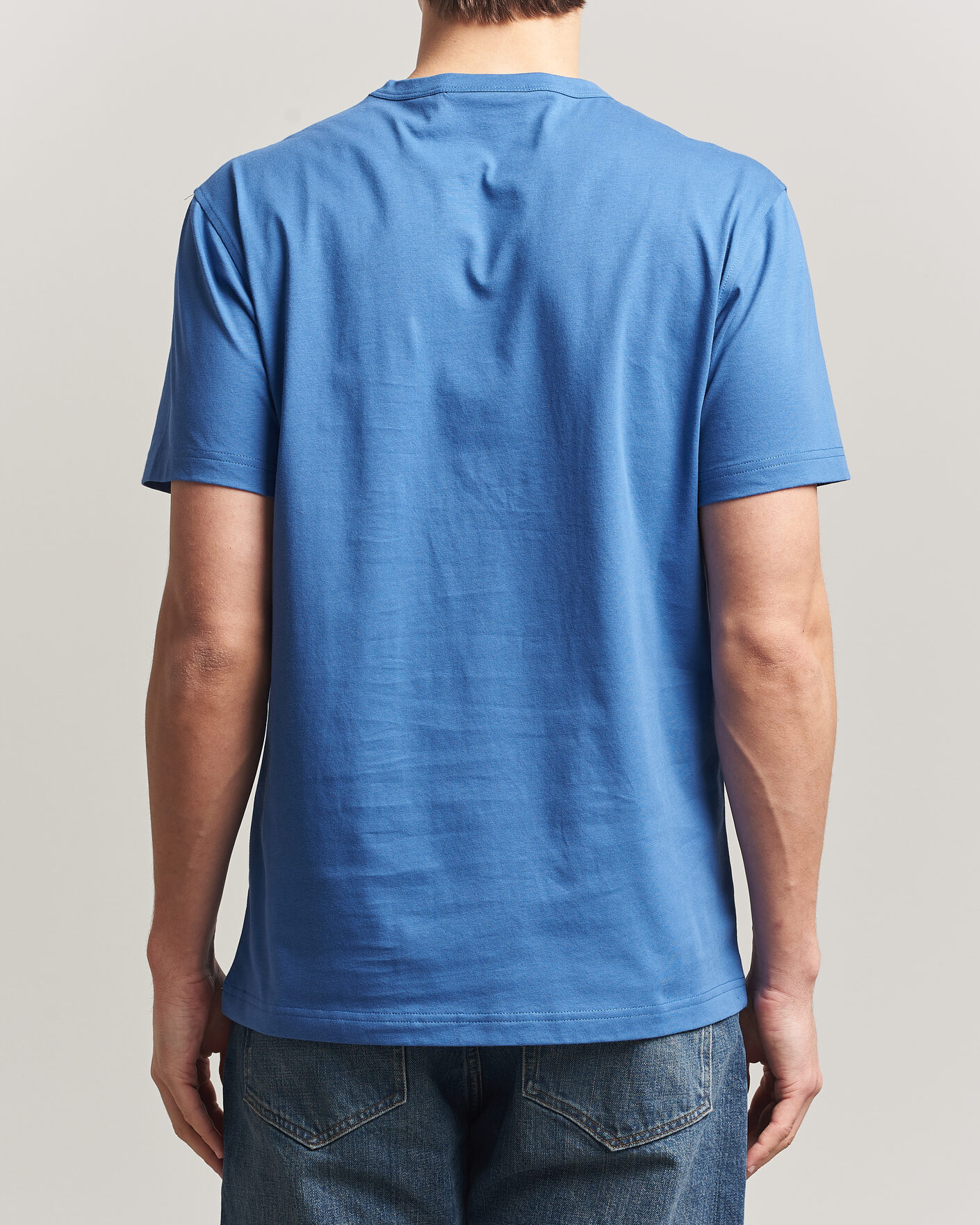 Herre | T-Shirts | Belstaff | Signature Crew Neck T-Shirt Marine Blue