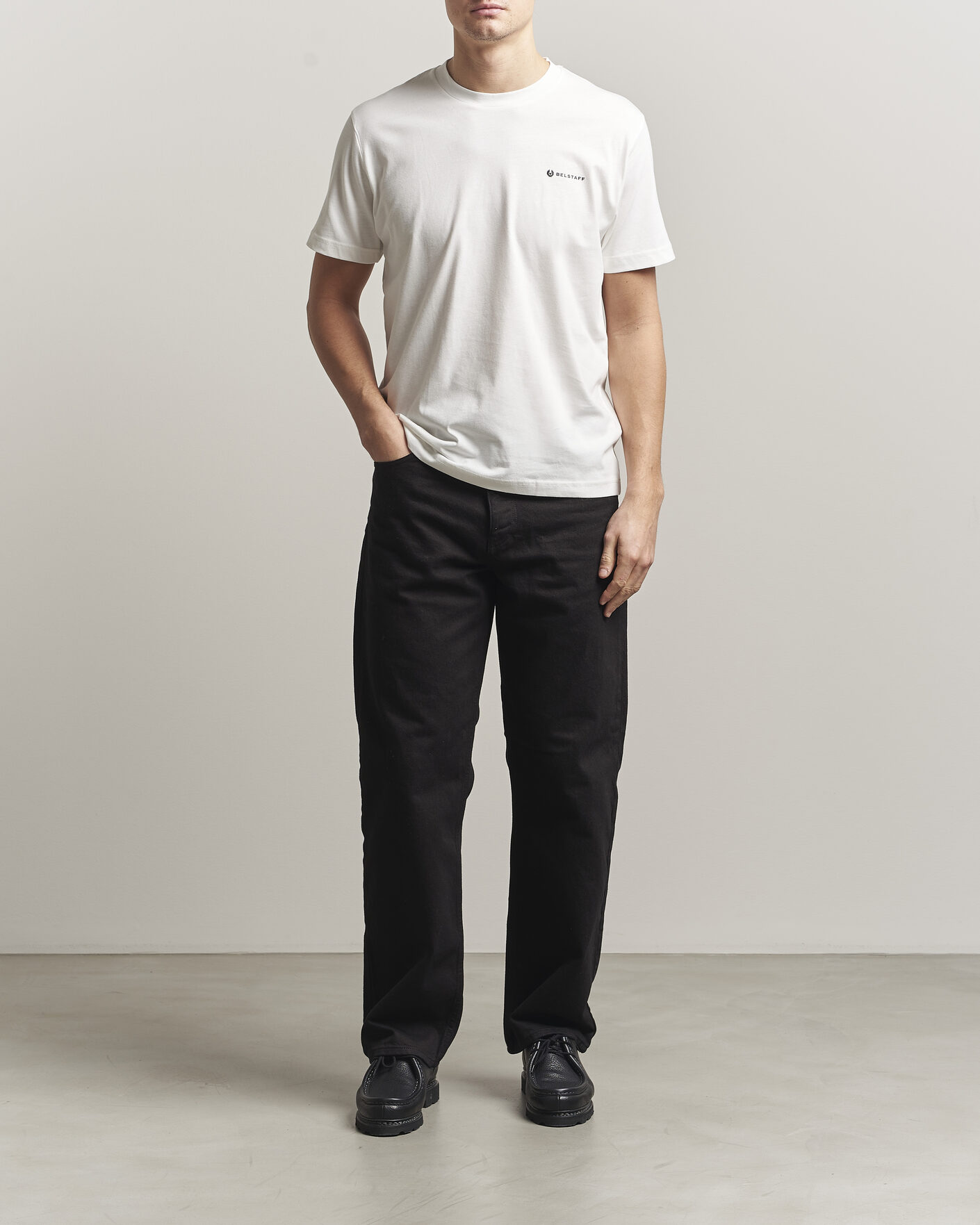 Herre | T-Shirts | Belstaff | 3-Pack Squad Crew Neck T-Shirt Black/Dark Ink/White